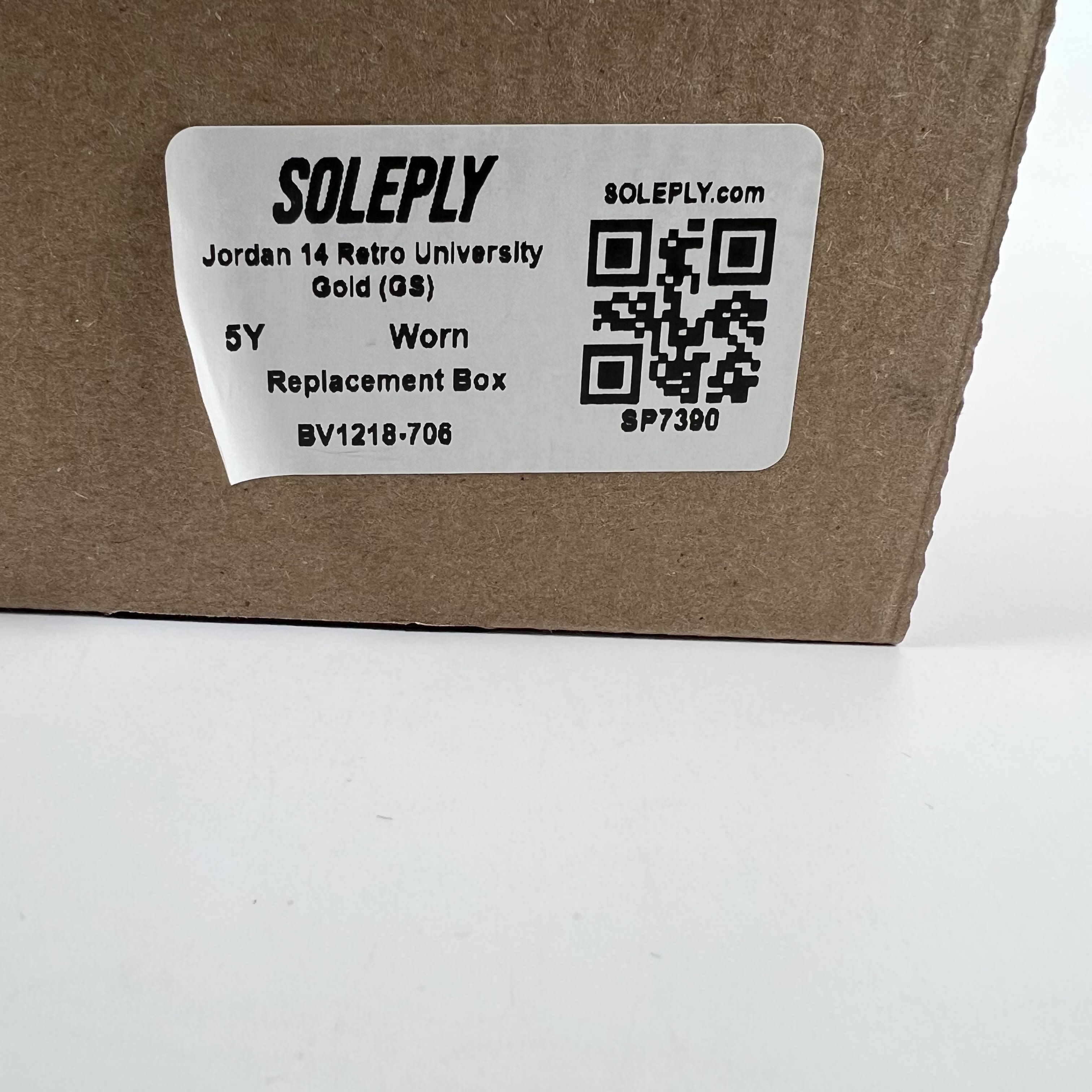 SP7390 Jordan 14 Retro University Gold (GS)