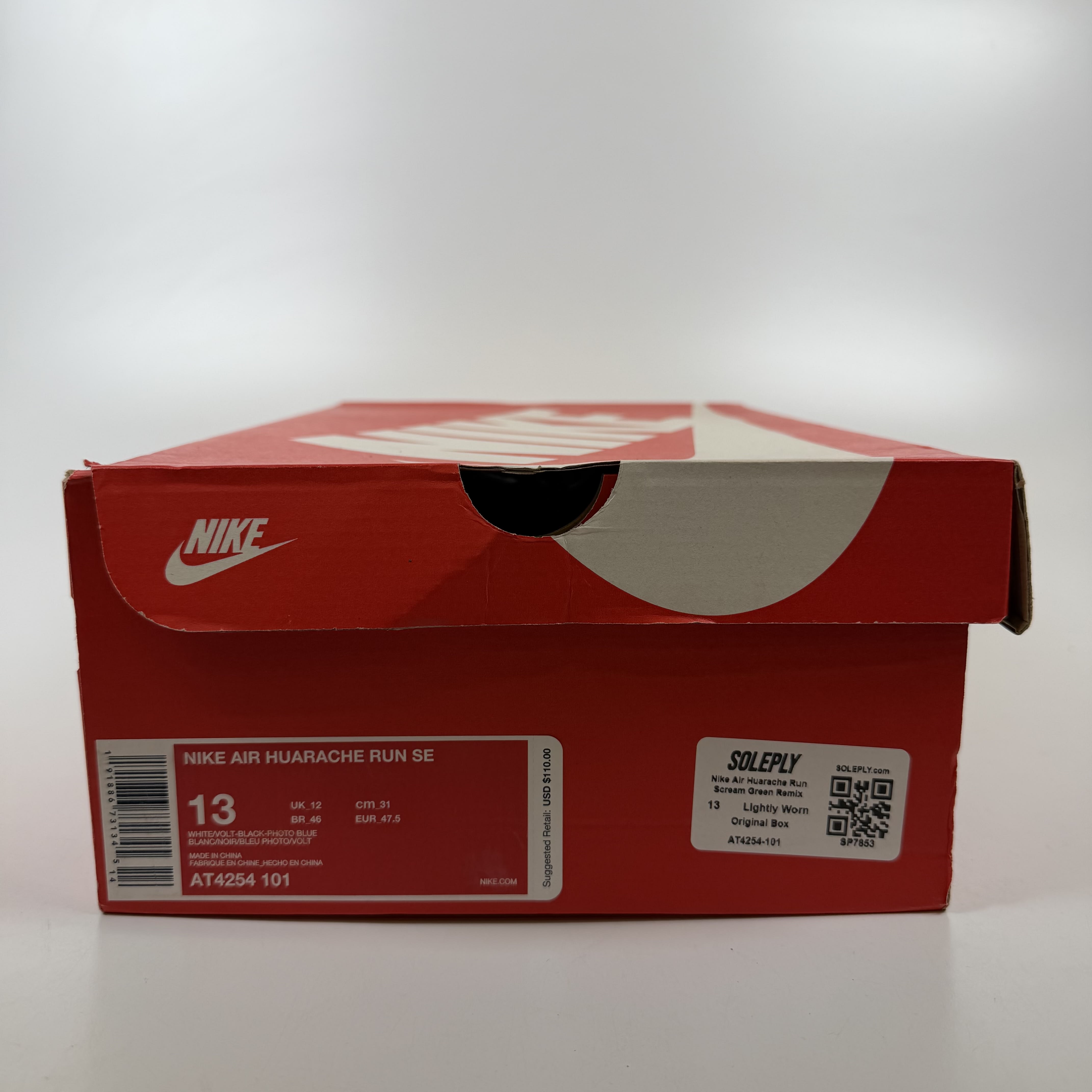 SP7853 Nike Air Huarache Run Scream Green Remix
