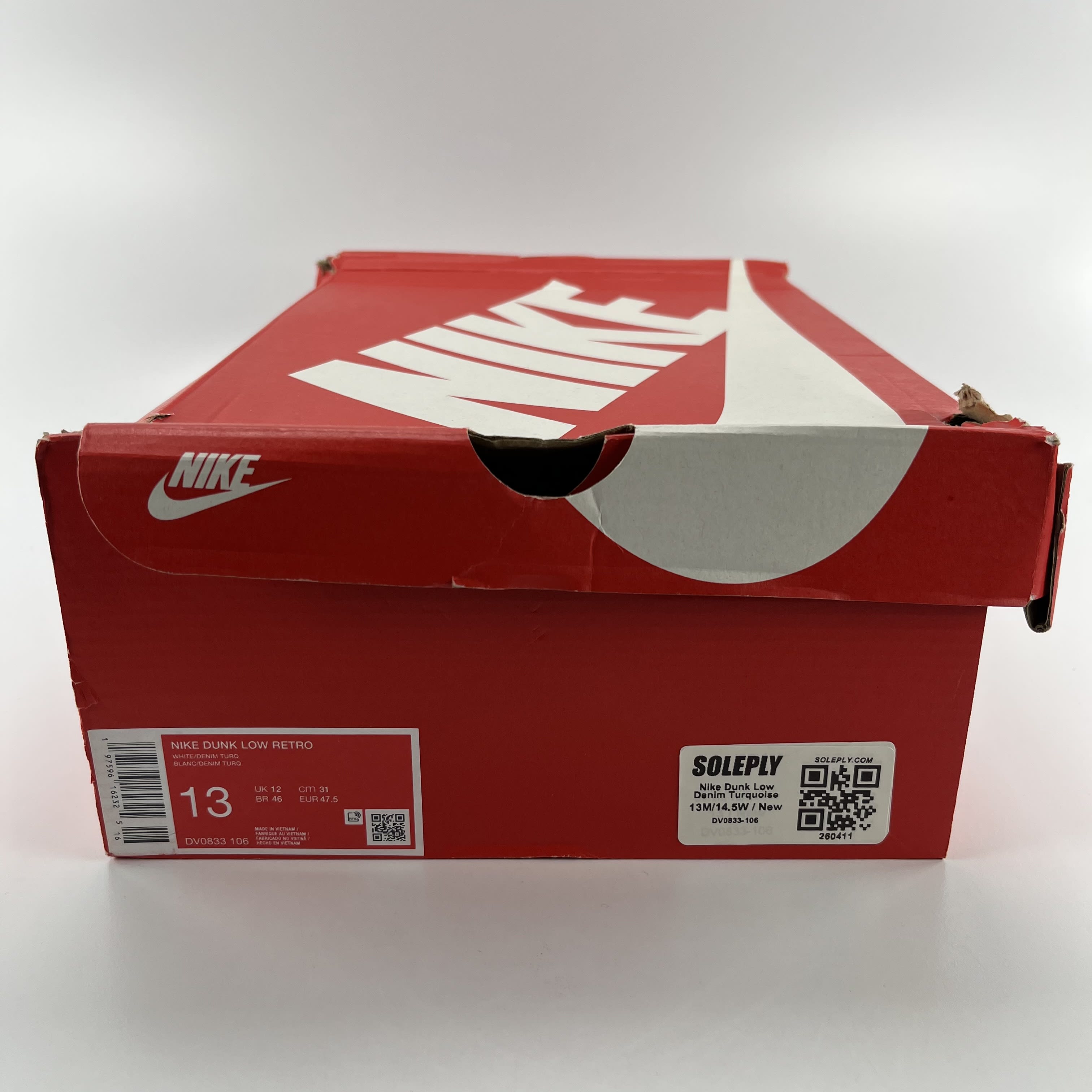 260411 Nike Dunk Low Denim Turquoise
