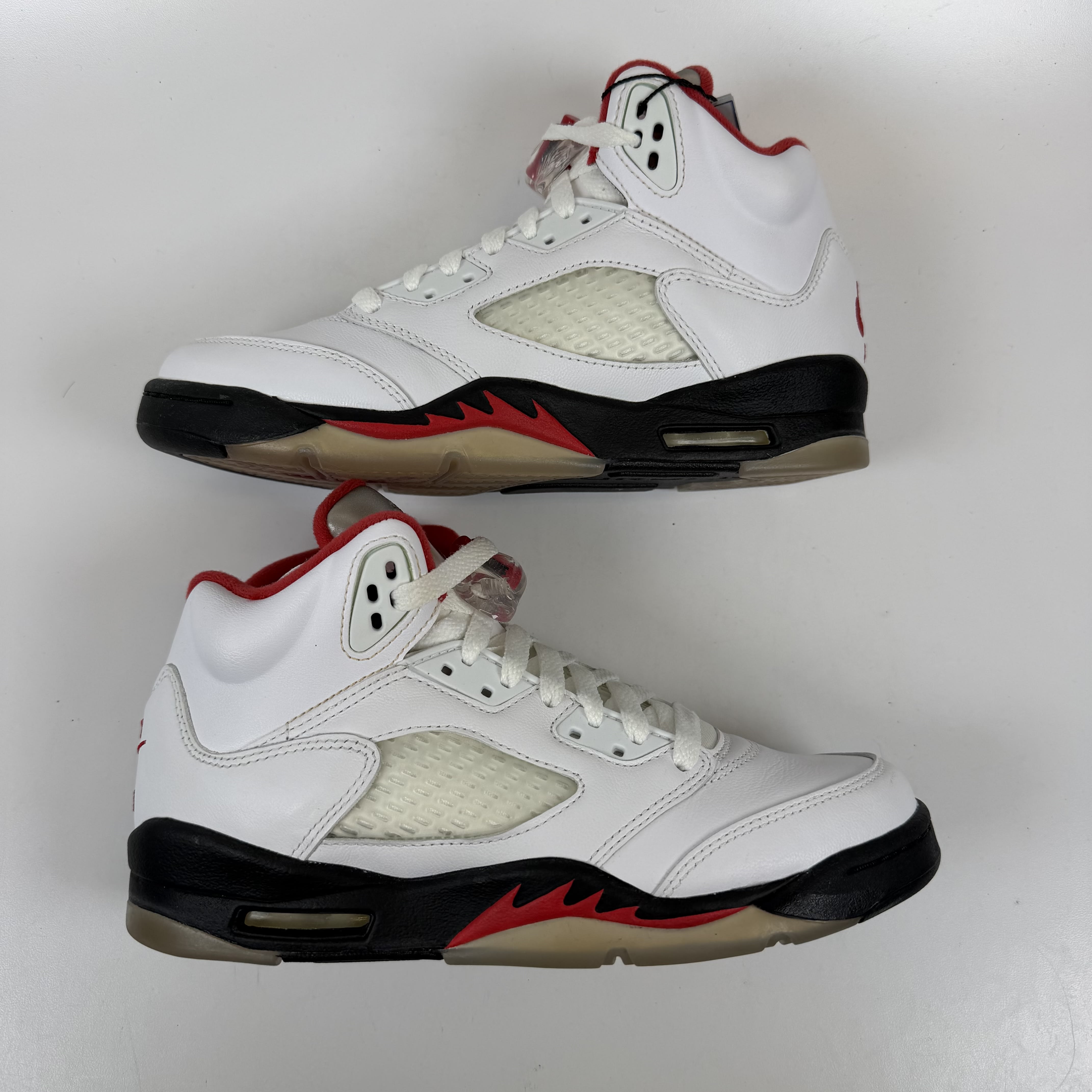 SP7399 Jordan 5 Retro Fire Red Silver Tongue (2020) (GS)