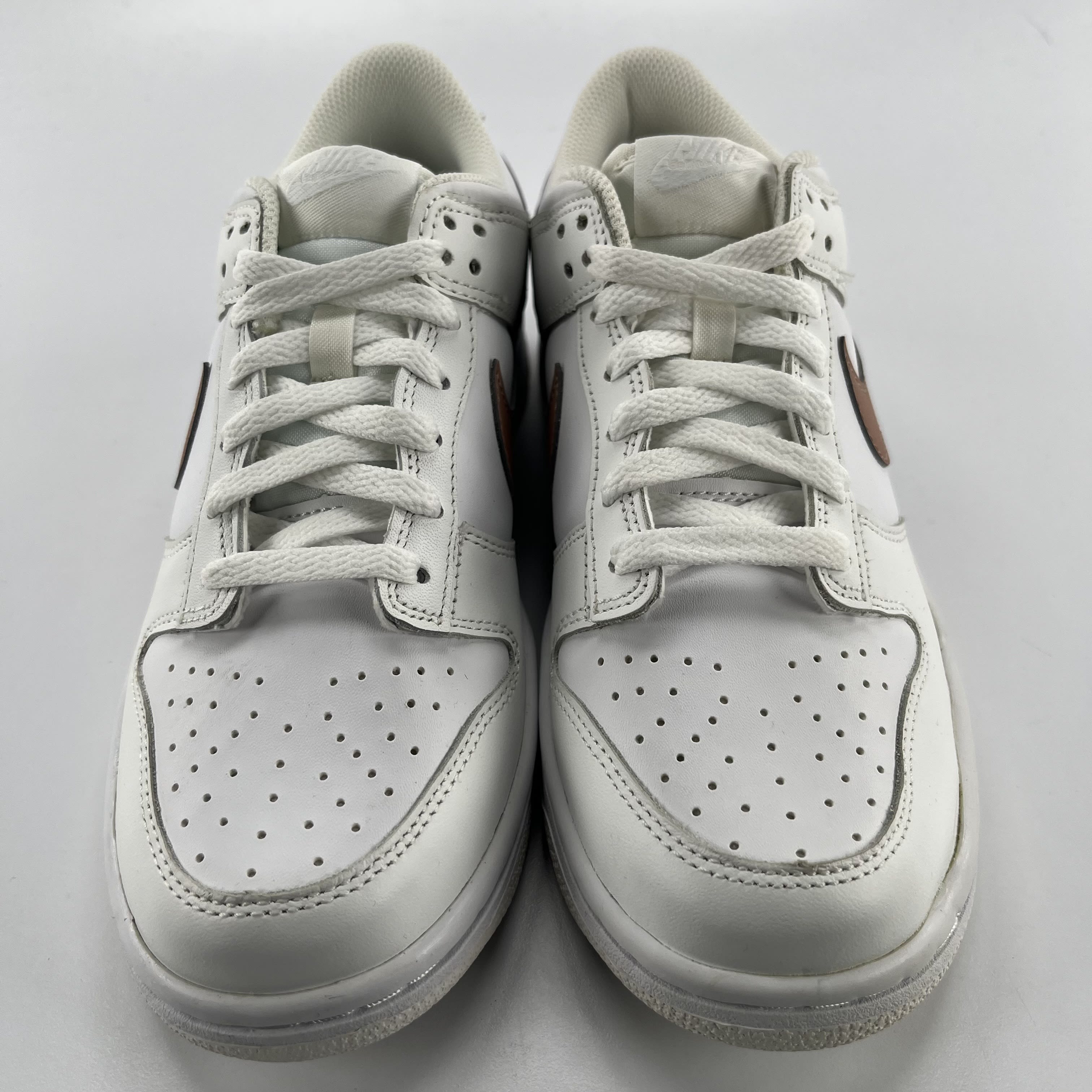 282912 Nike Dunk Low GS 'White Metallic Red Bronze'
