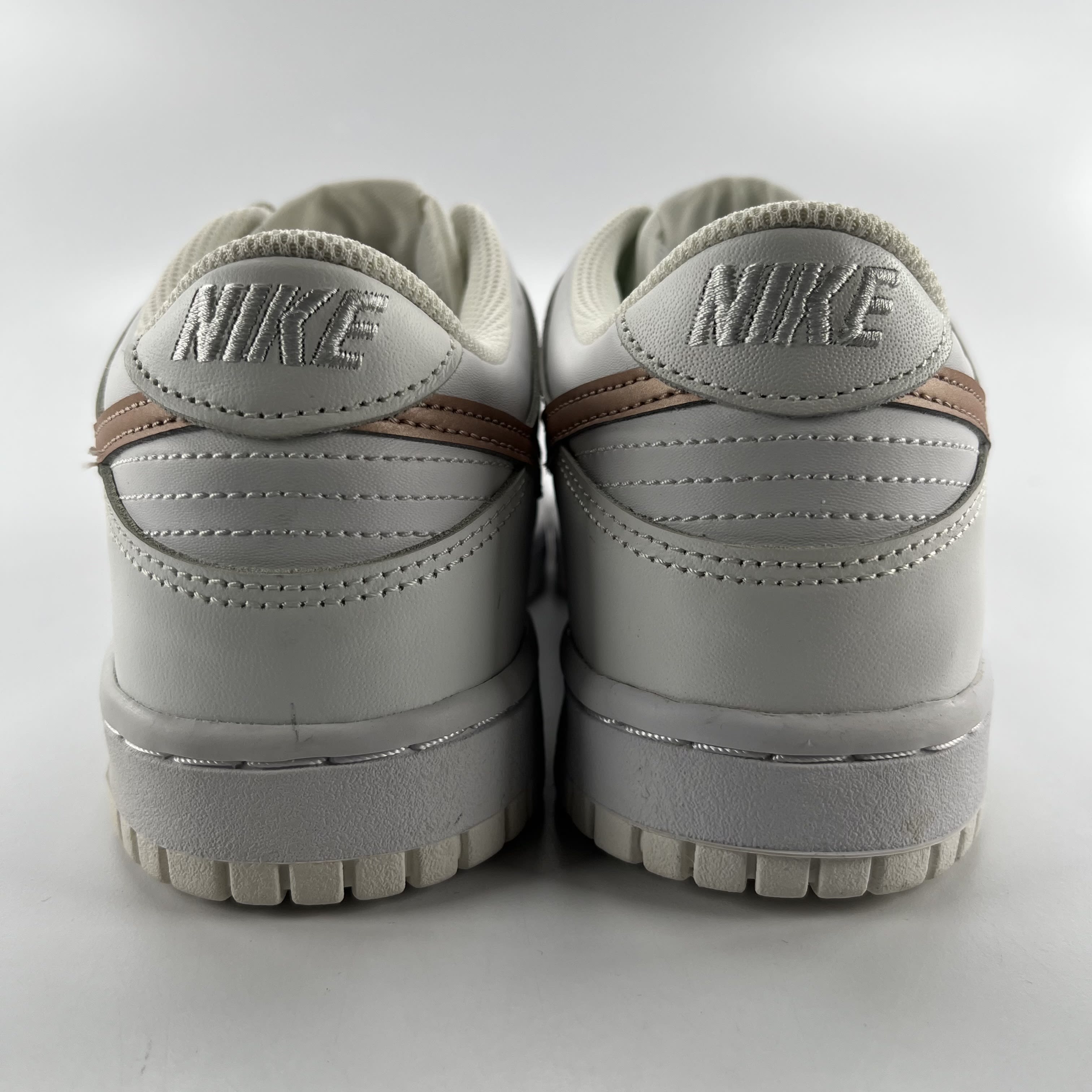 282912 Nike Dunk Low GS 'White Metallic Red Bronze'