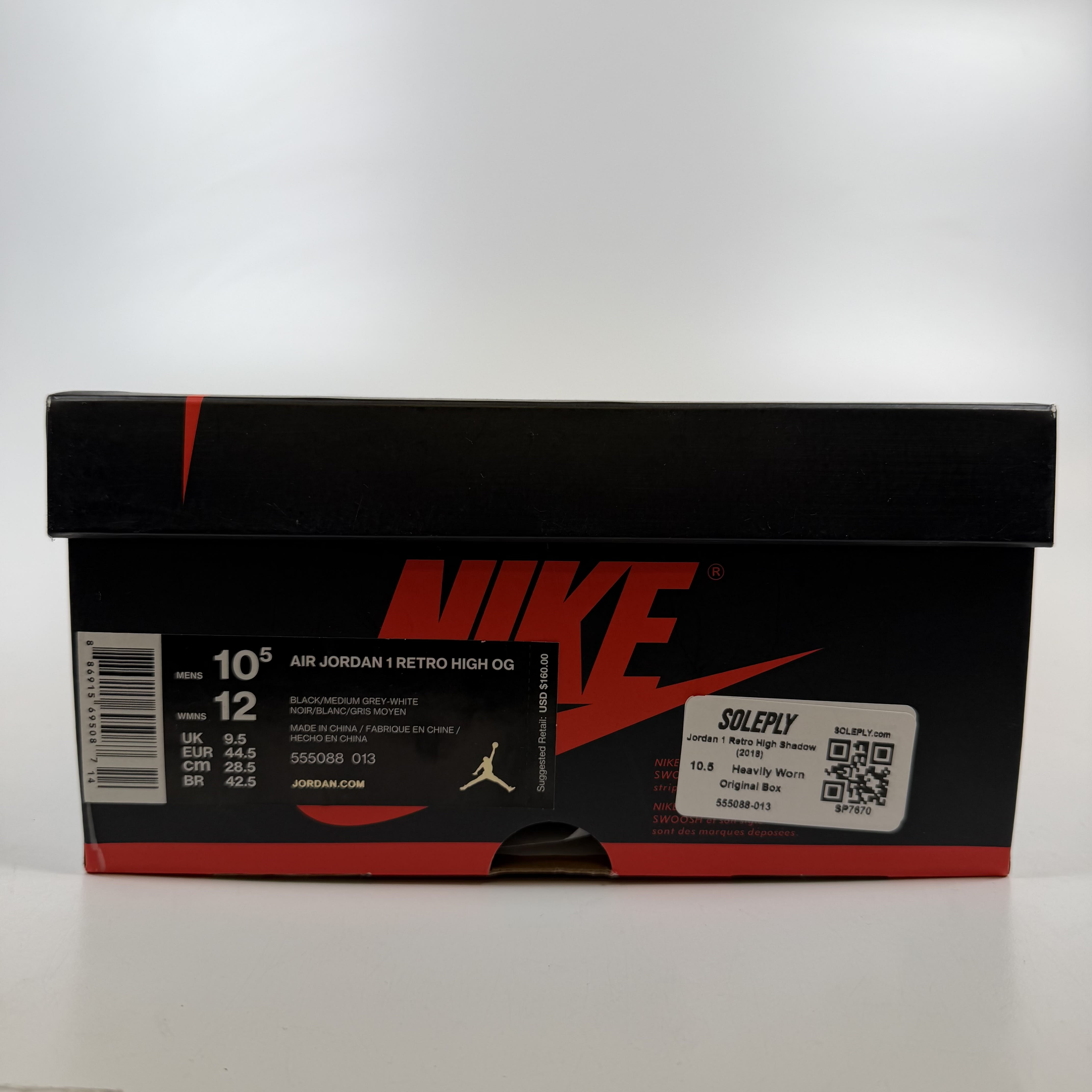 [SP7670] Jordan 1 Retro High Shadow (2018)