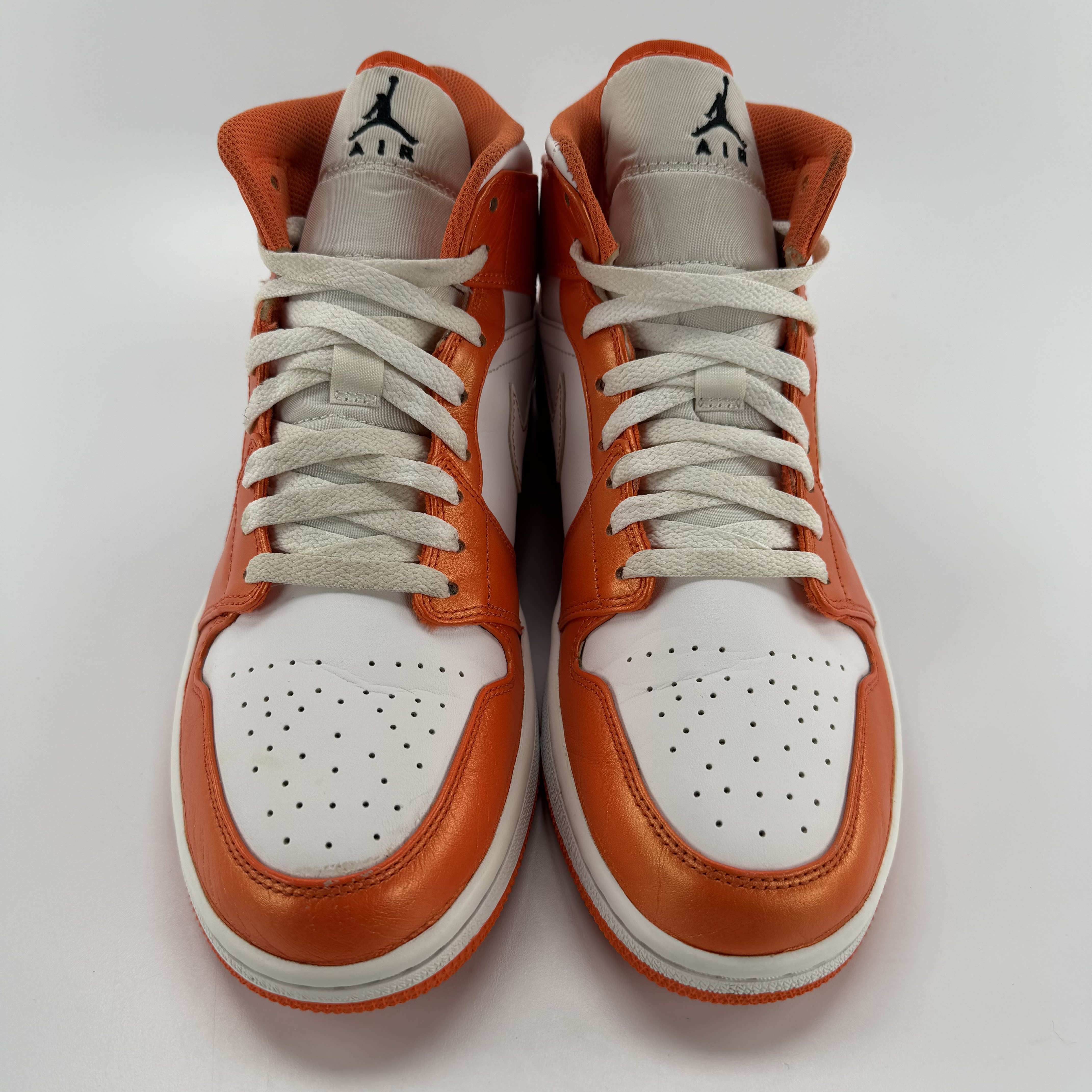 462499 Jordan 1 Mid Metallic Orange