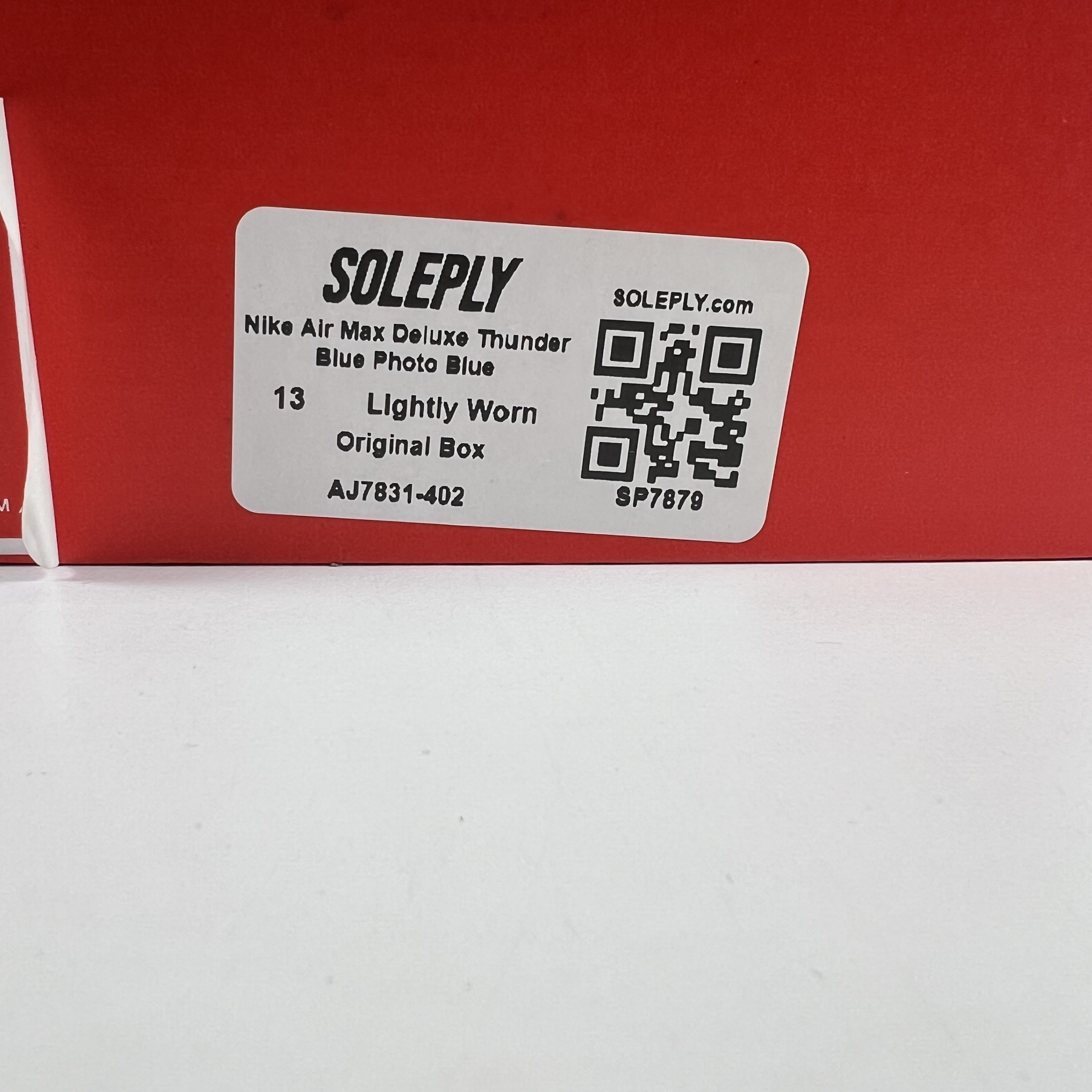 SP7879 Nike Air Max Deluxe Thunder Blue Photo Blue