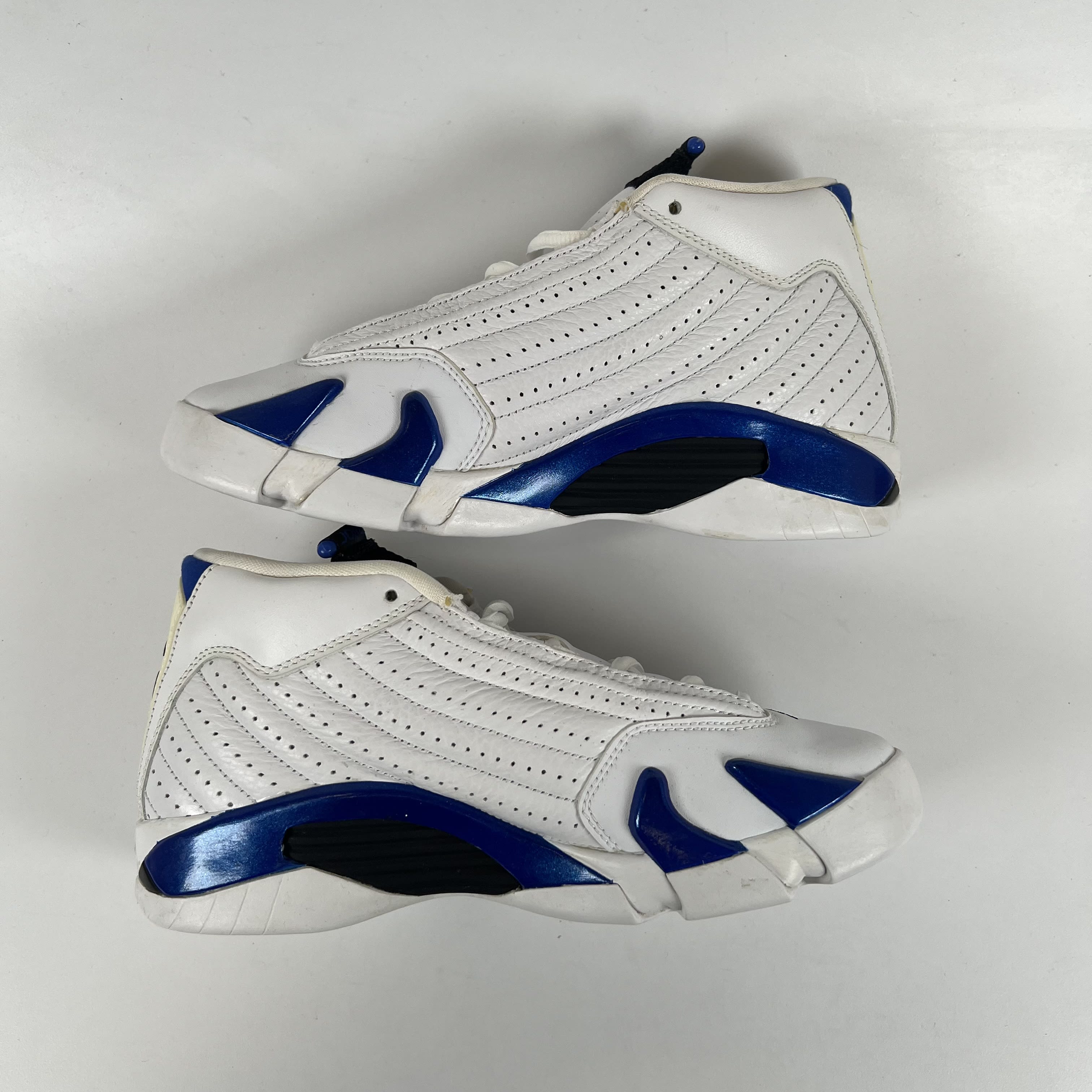 SP7392 Jordan 14 Retro White Hyper Royal (GS)