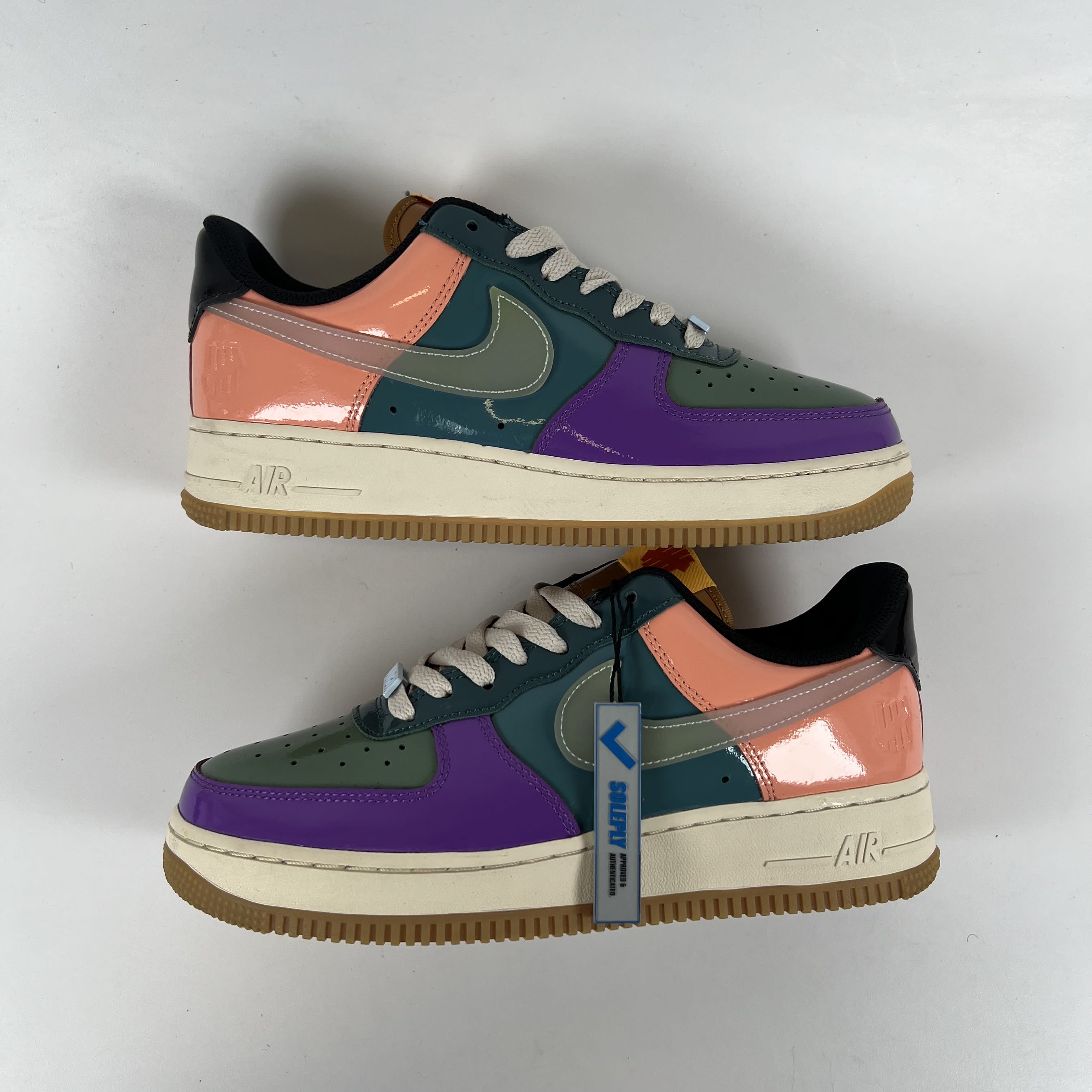 SP9322 Nike Air Force 1 Low SP Undefeated Multi-Patent Wild Berry
