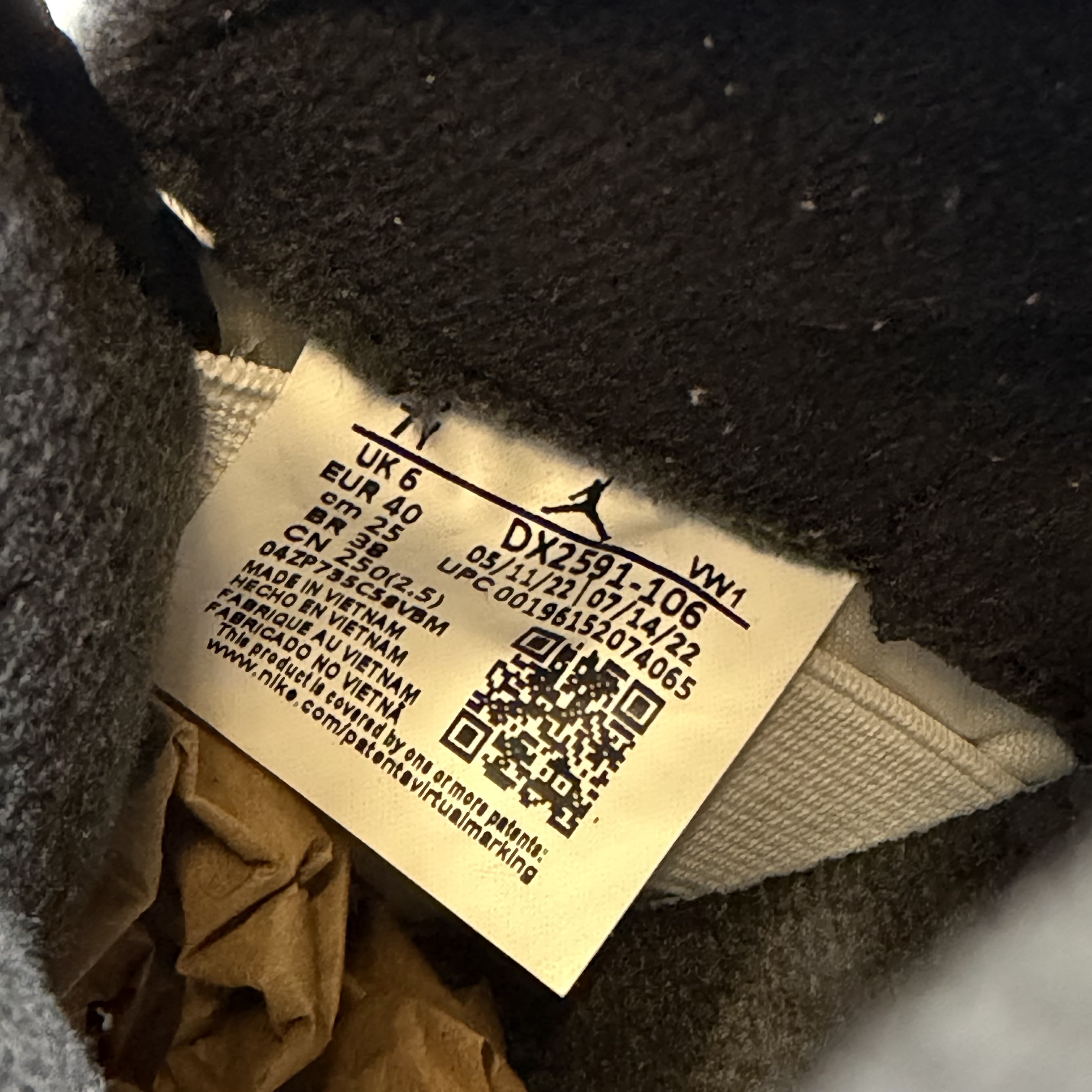 SP10790 Jordan 2 Retro OG Chicago (2022) (GS)