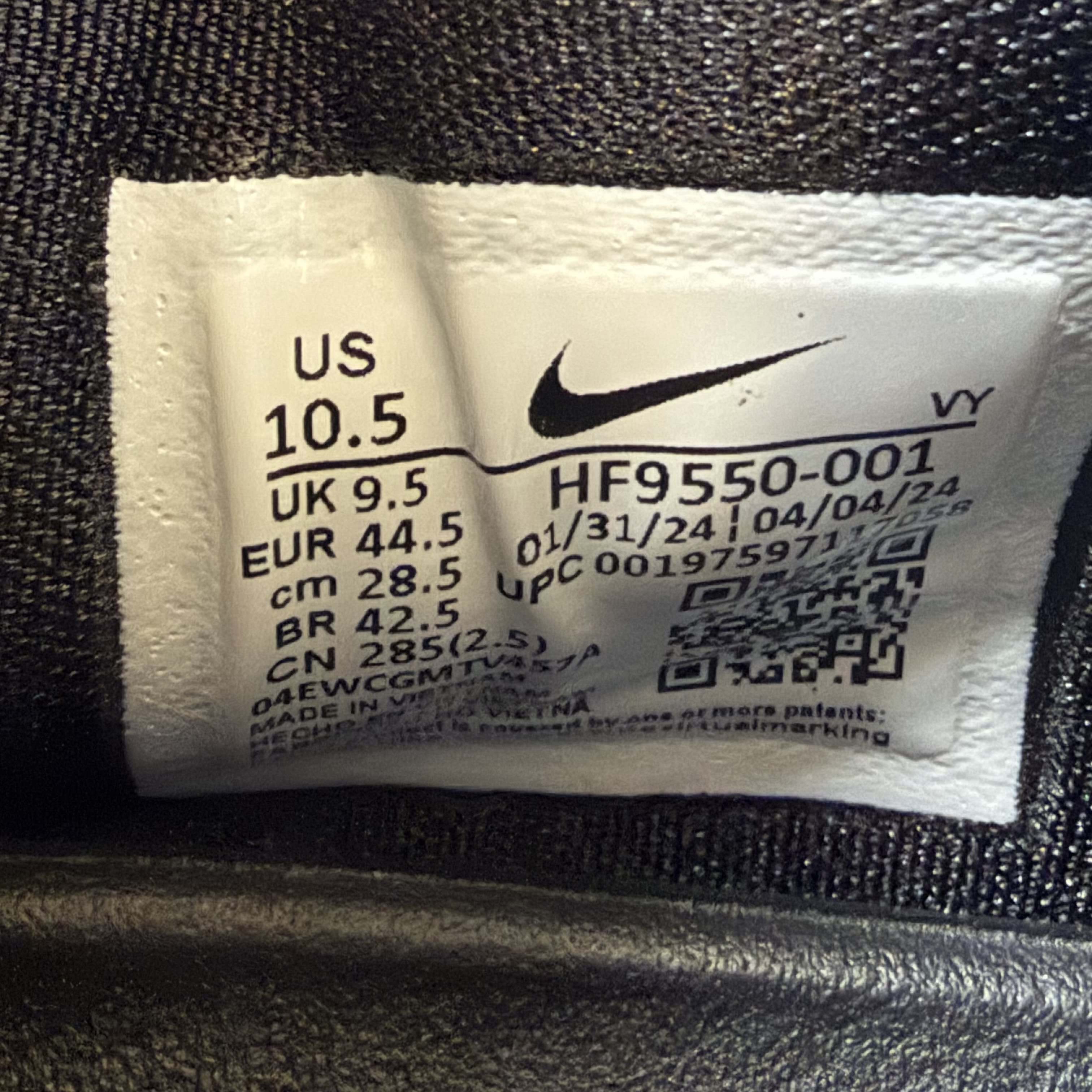 SP10865 Nike Kobe 8 Protro Lakers Away