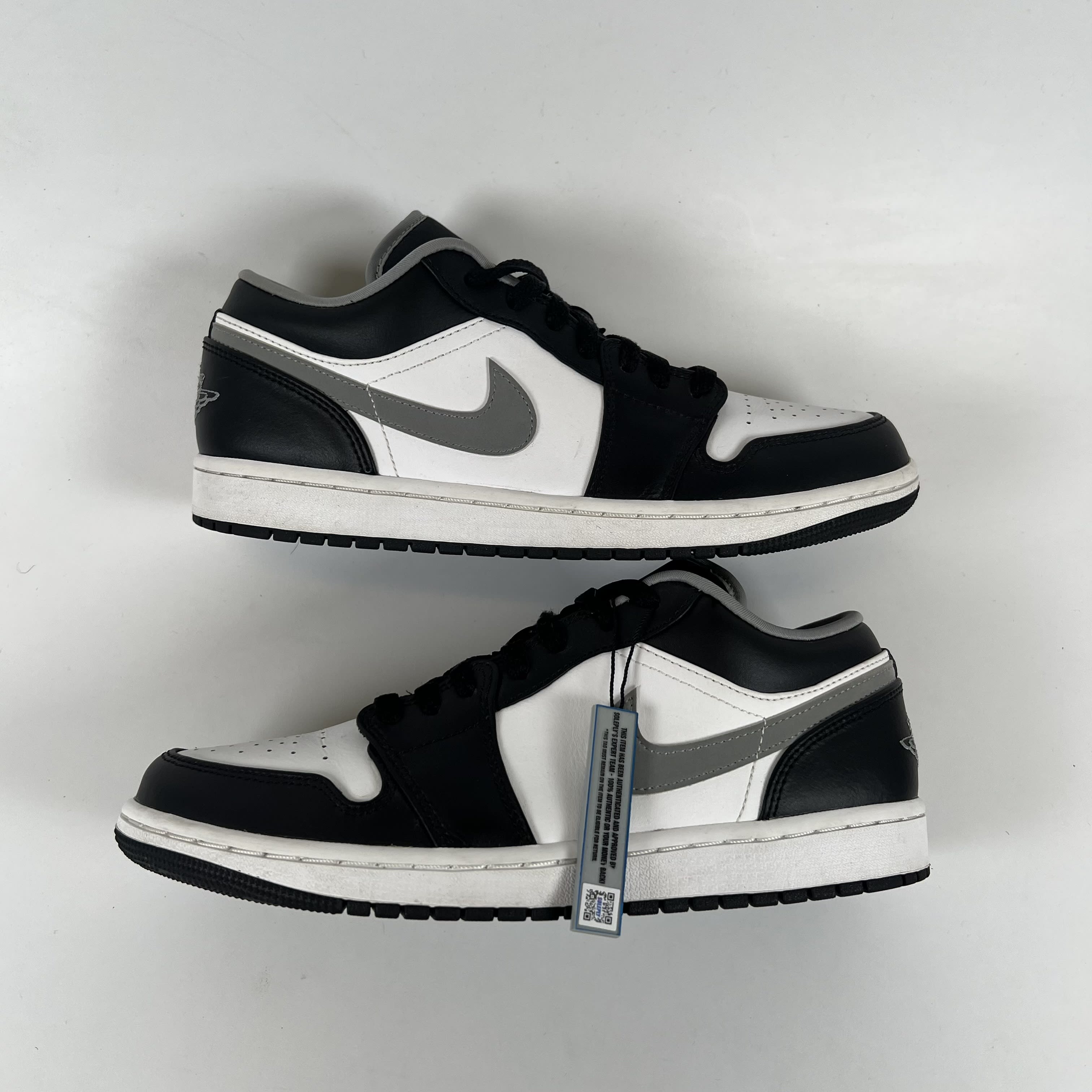 SP9088 Jordan 1 Low Black White Grey