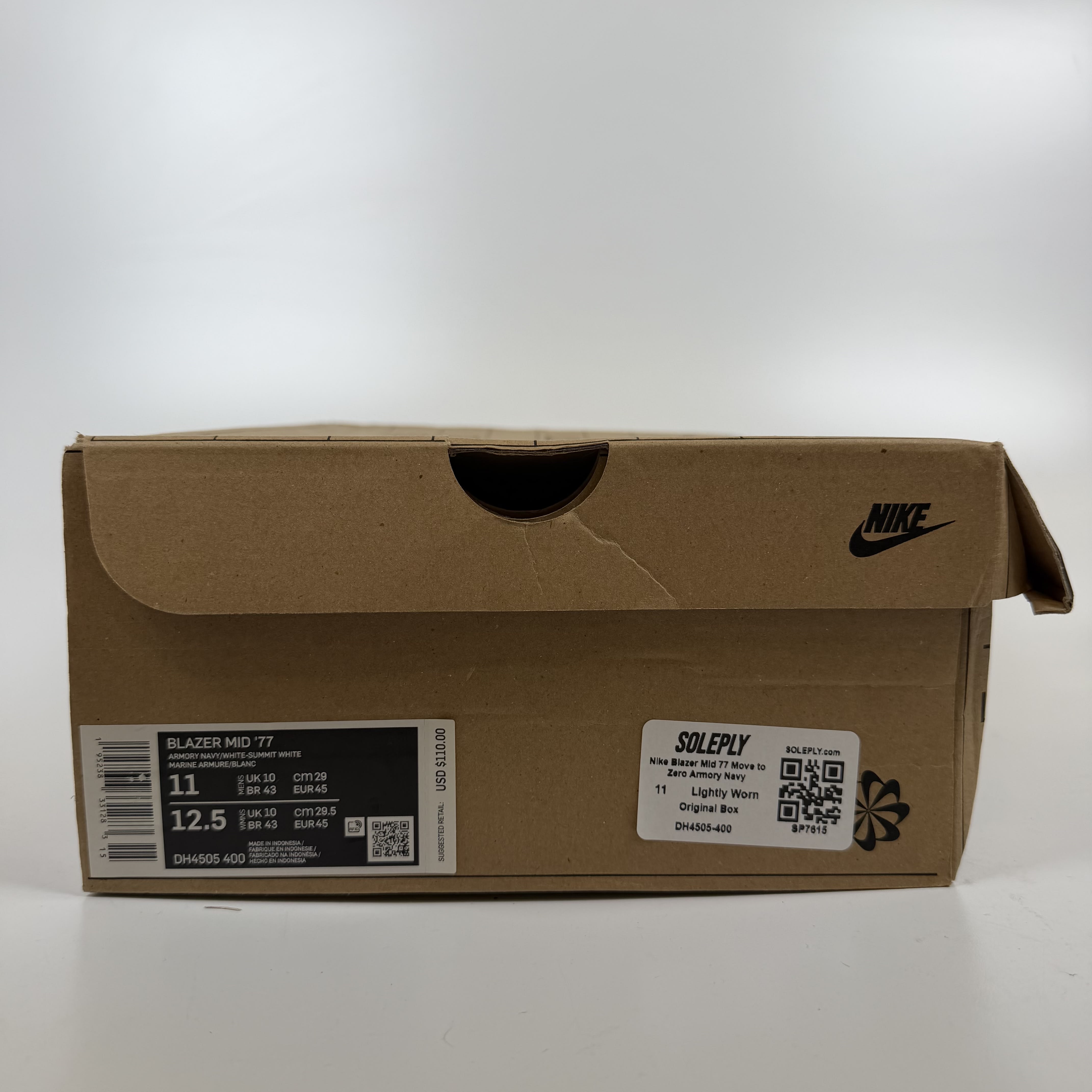 SP7615 Nike Blazer Mid 77 Move to Zero Armory Navy