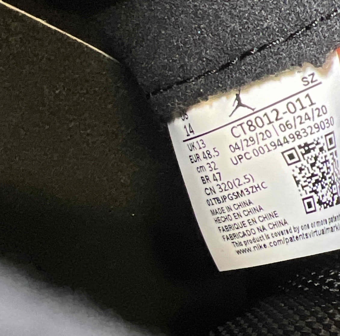 SP9819 Jordan 11 Retro Jubilee 25th Anniversary