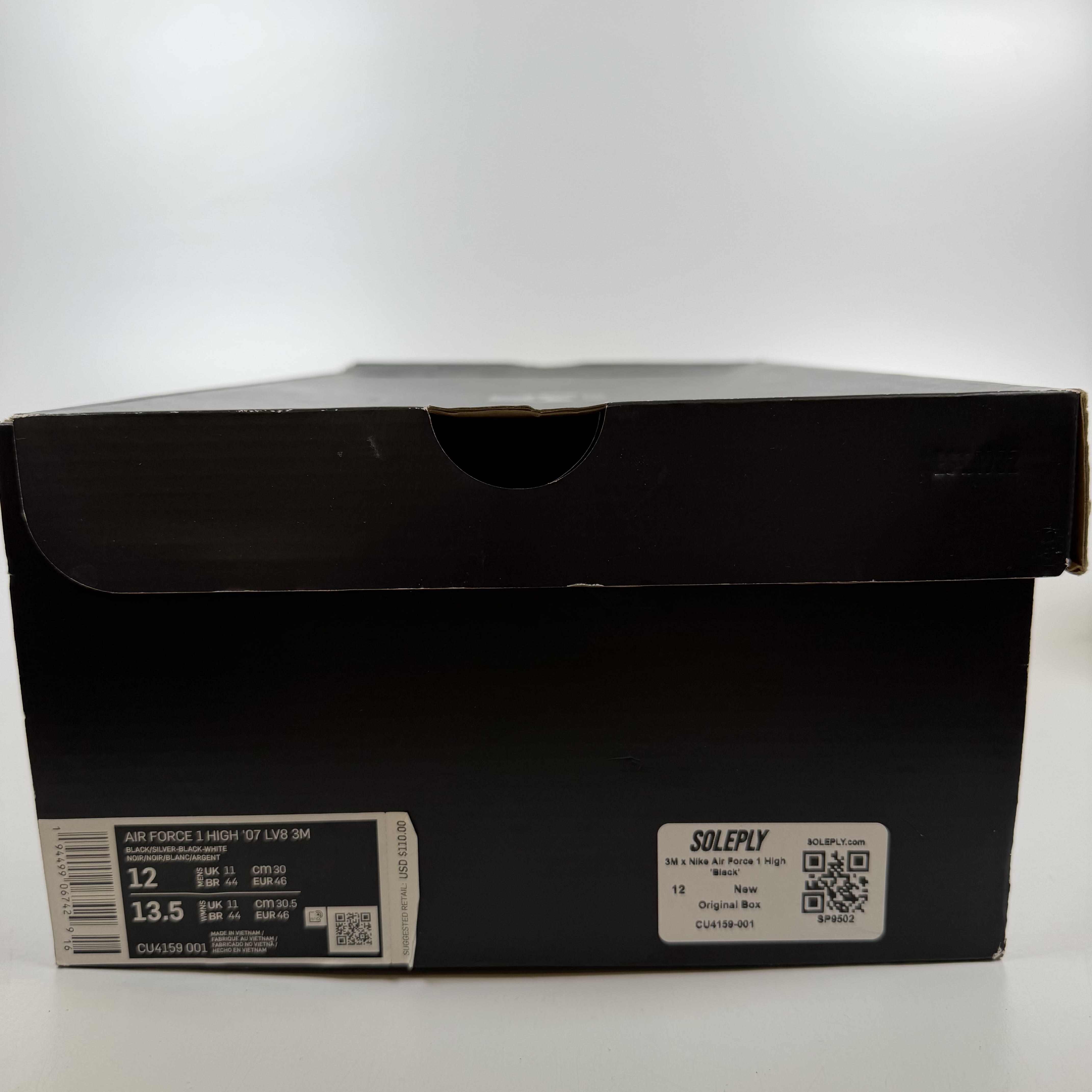 SP9502 3M x Nike Air Force 1 High 'Black'
