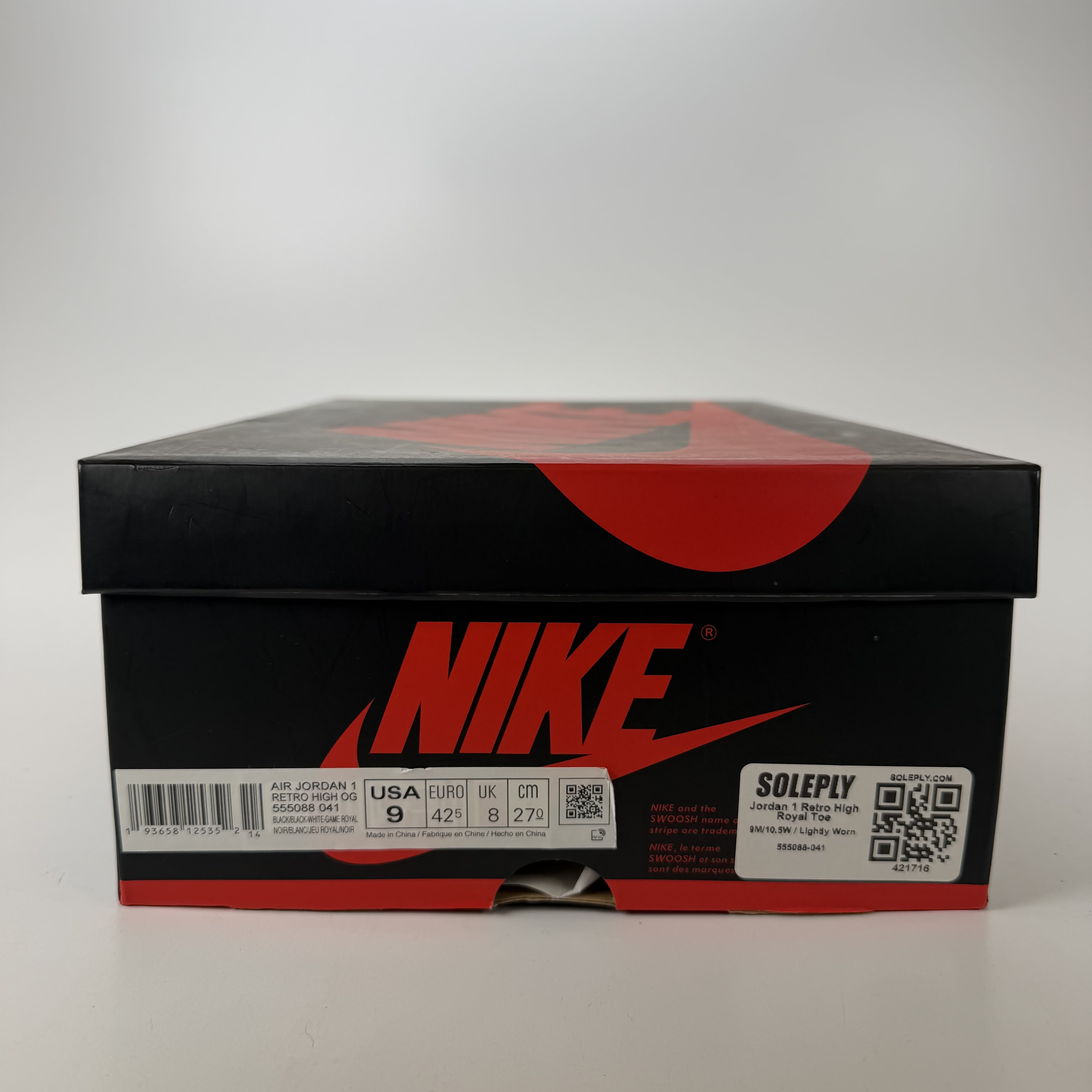 421716 Jordan 1 Retro High Royal Toe