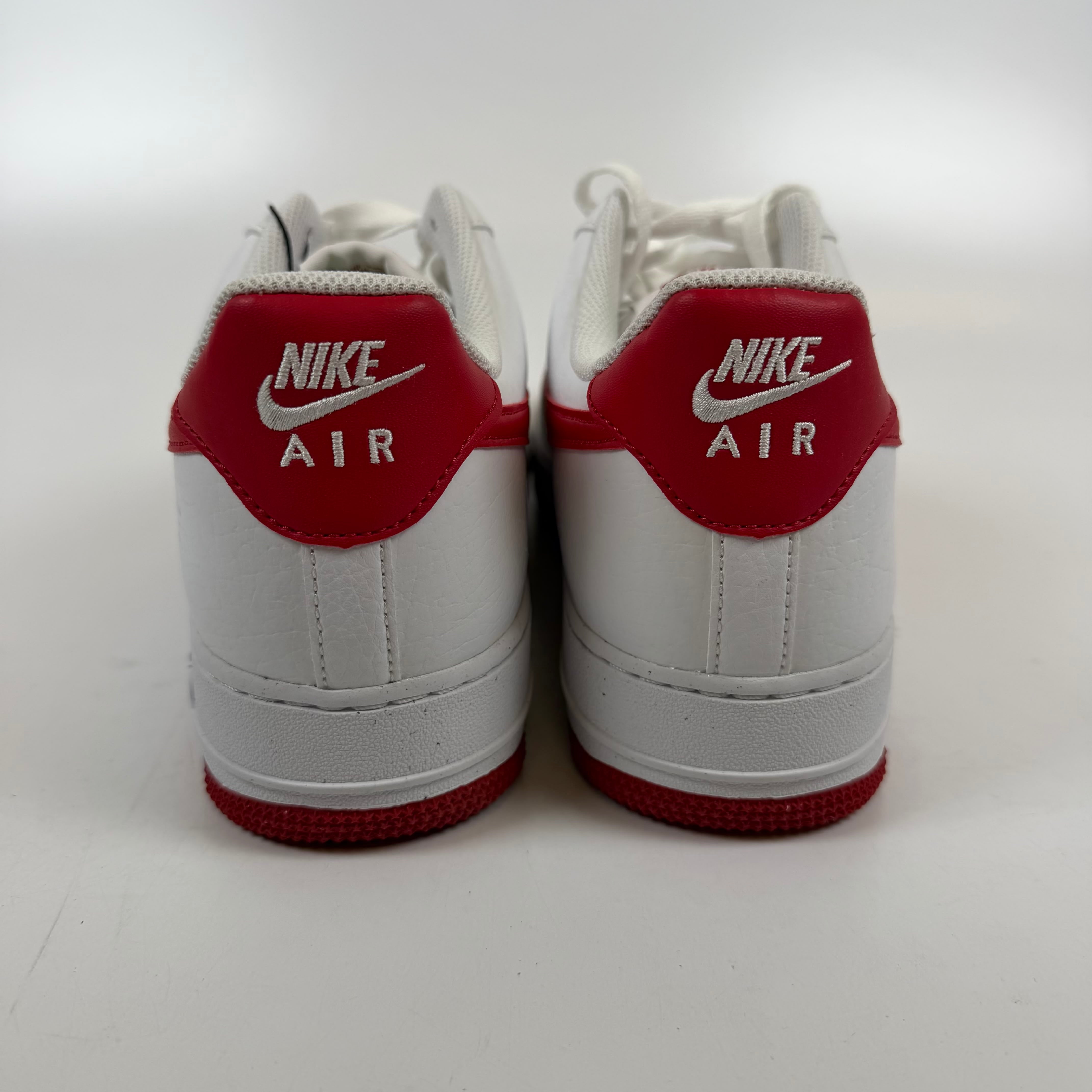 SP12713 Nike Air Force 1 Low '07 Next Nature White Volt Gym Red (Women's)