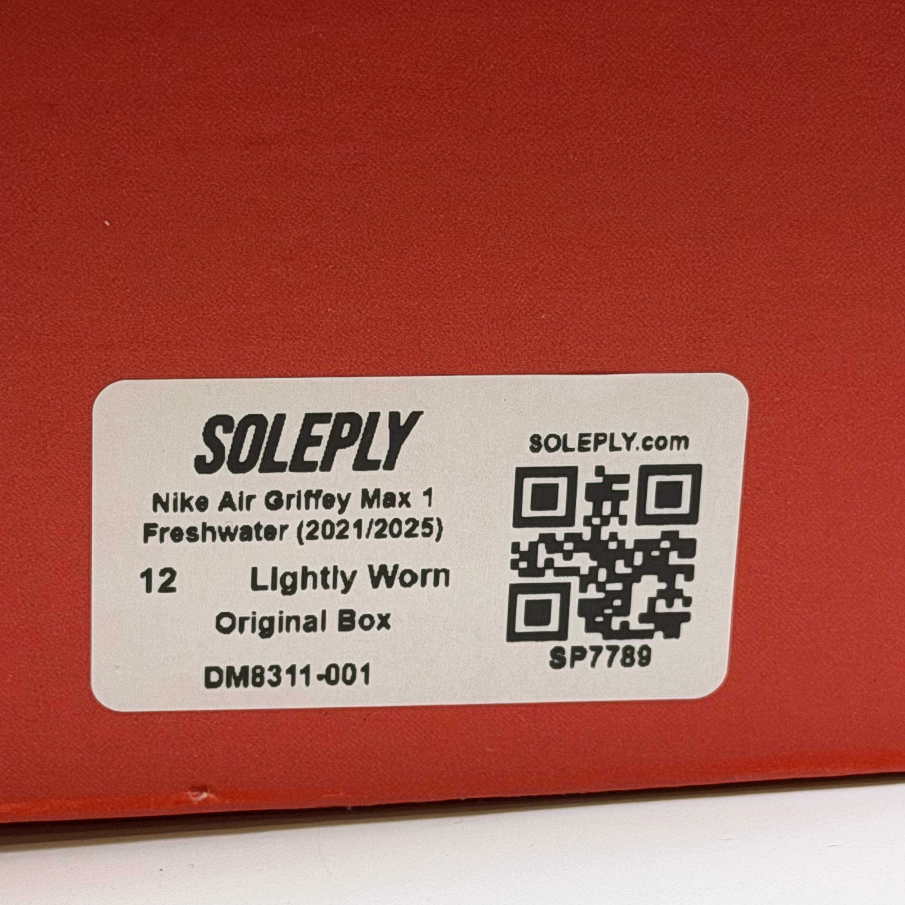SP7789 Nike Air Griffey Max 1 Freshwater (2021/2025)