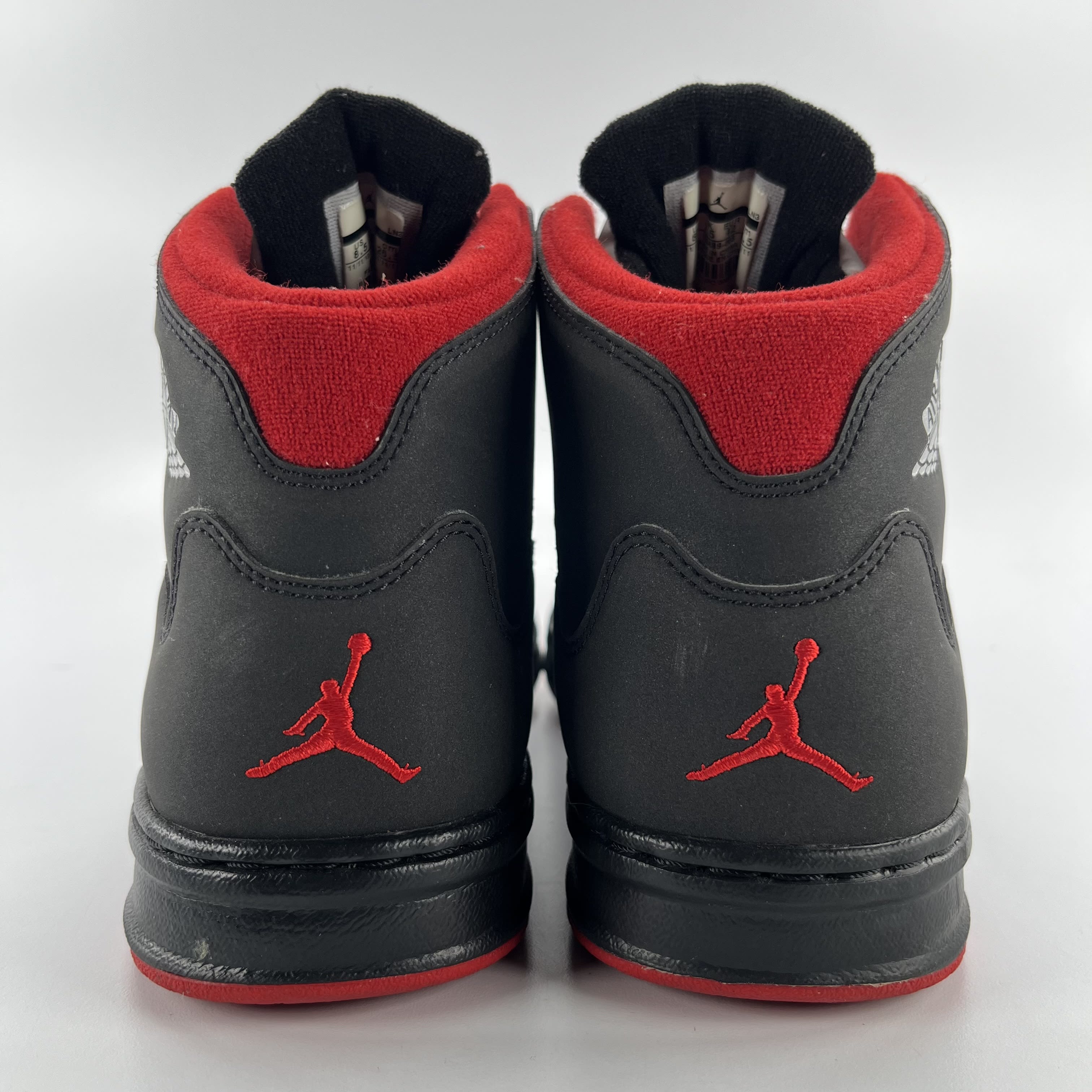 414701 Jordan Prime 5 'Black Varsity Red'
