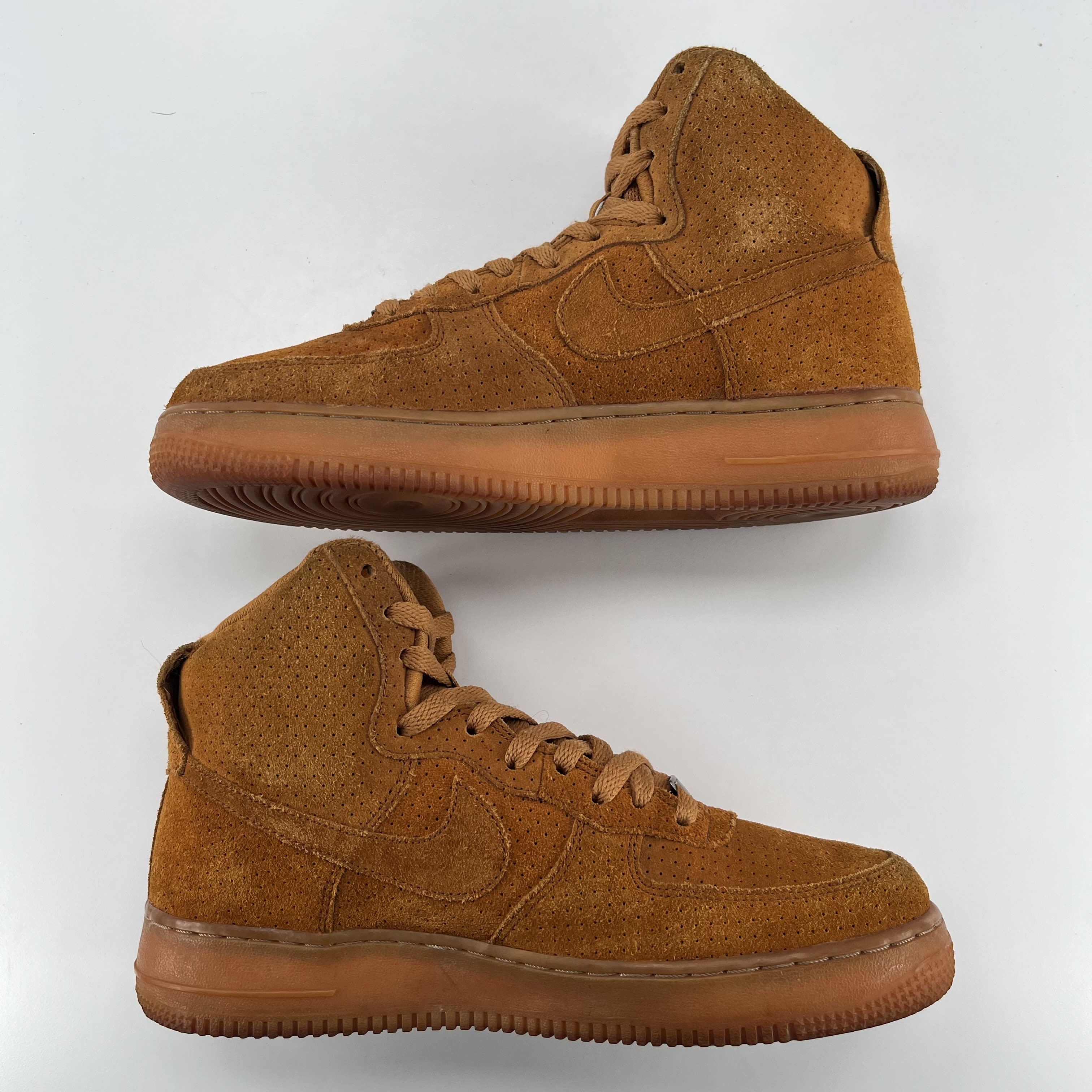 414704 Wmns Air Force 1 Hi Suede 'Tawny'