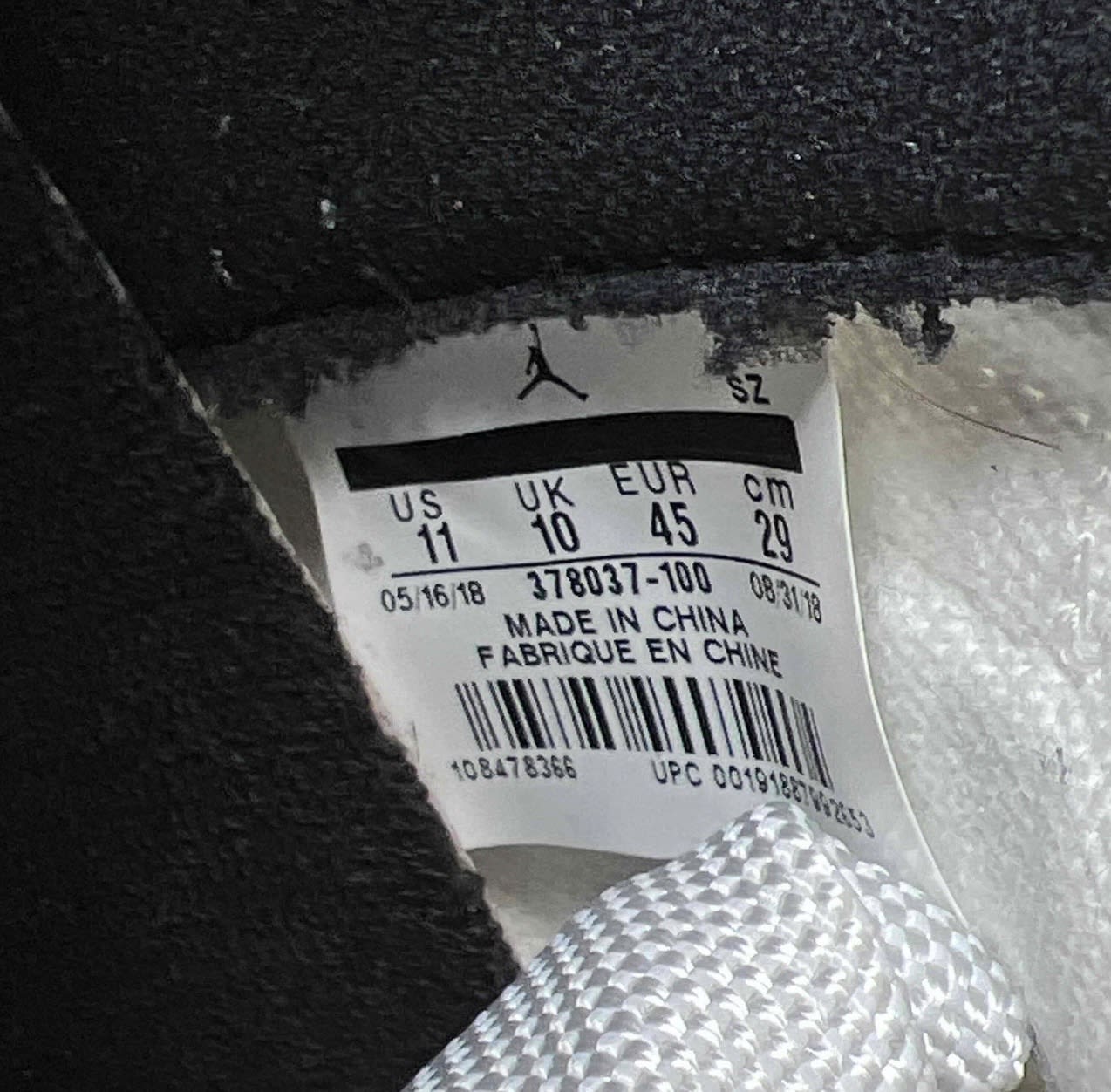 SP8936 Jordan 11 Retro Concord (2018)