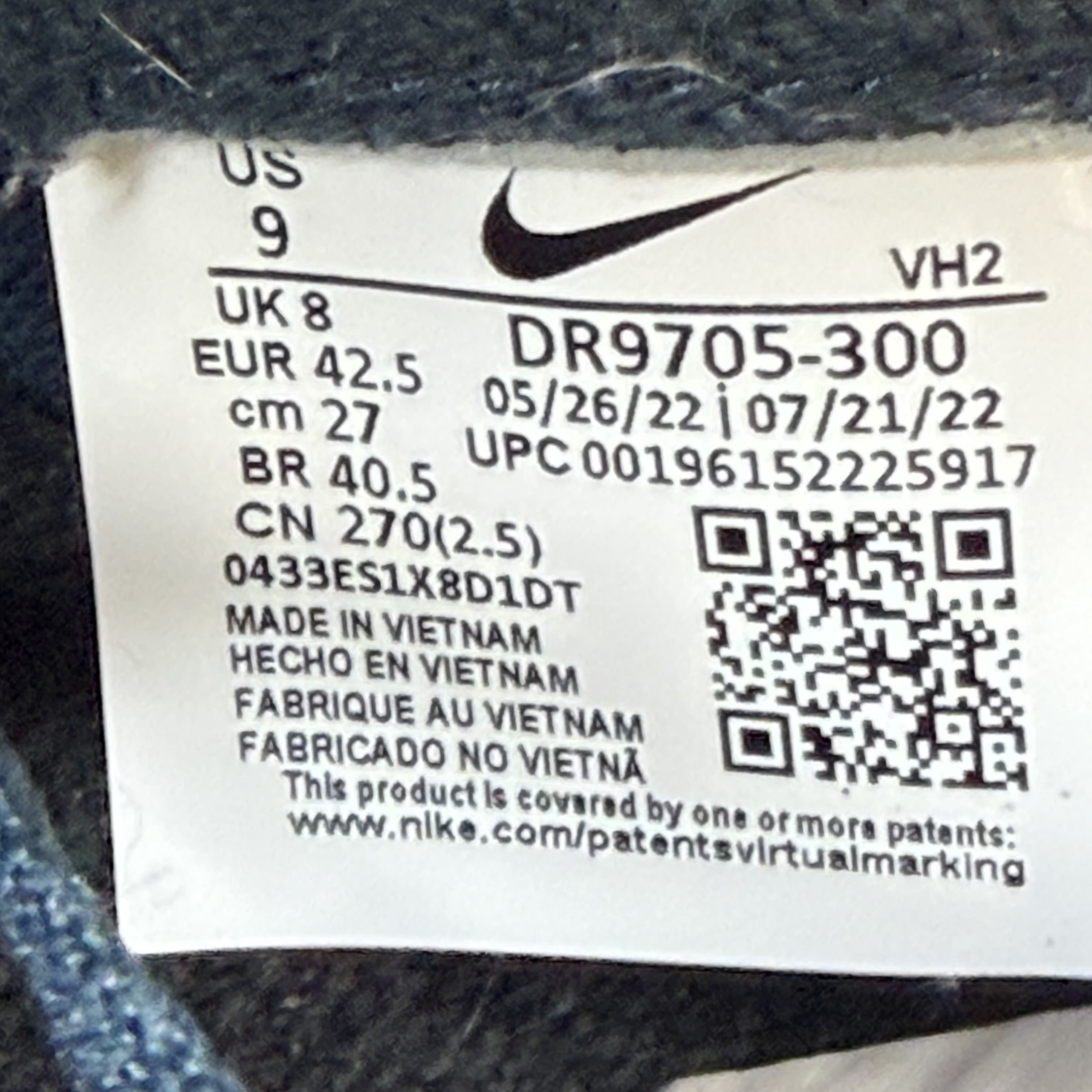 324631 Nike Dunk Low Mineral Slate Armory Navy