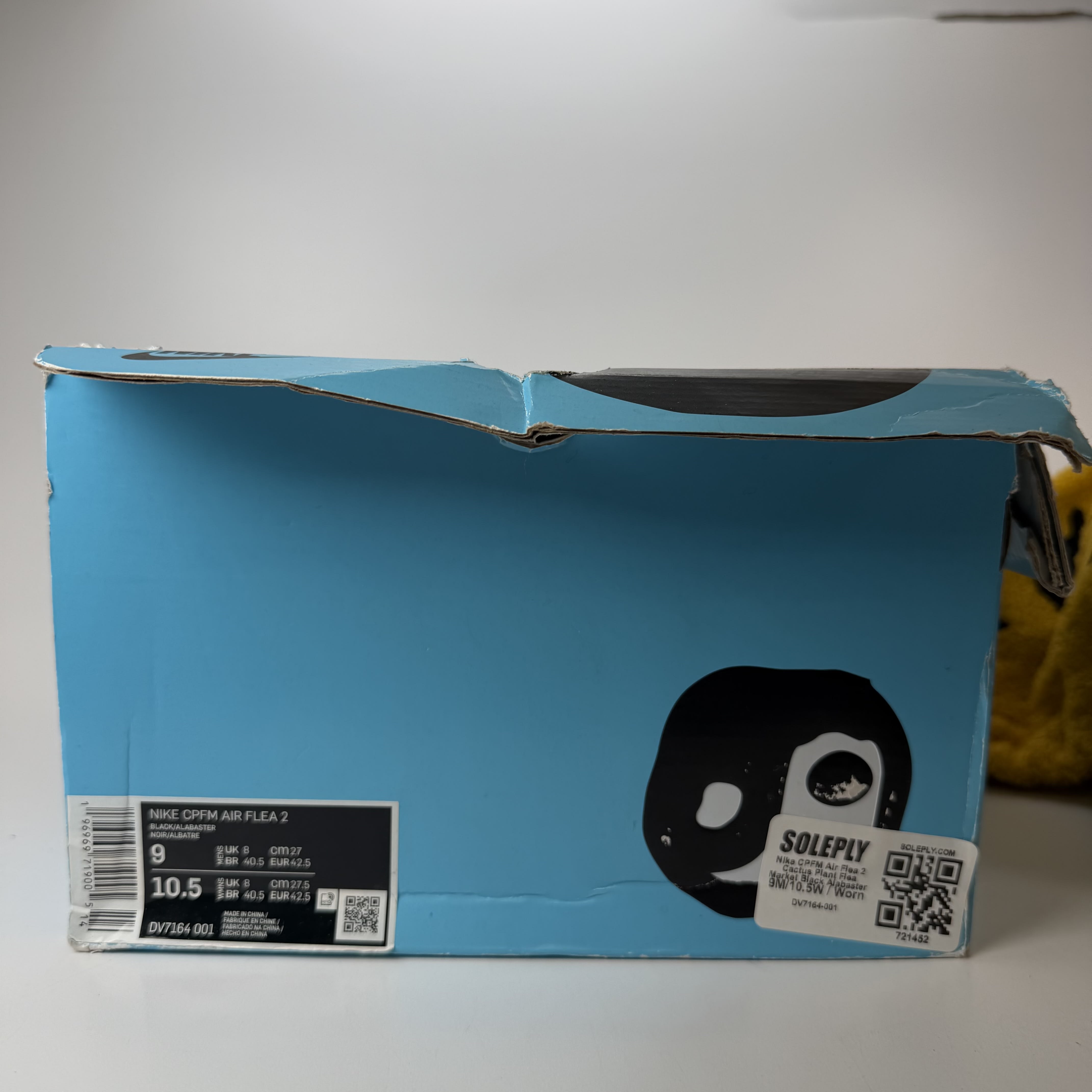 721452 Nike CPFM Air Flea 2 Cactus Plant Flea Market Black Alabaster