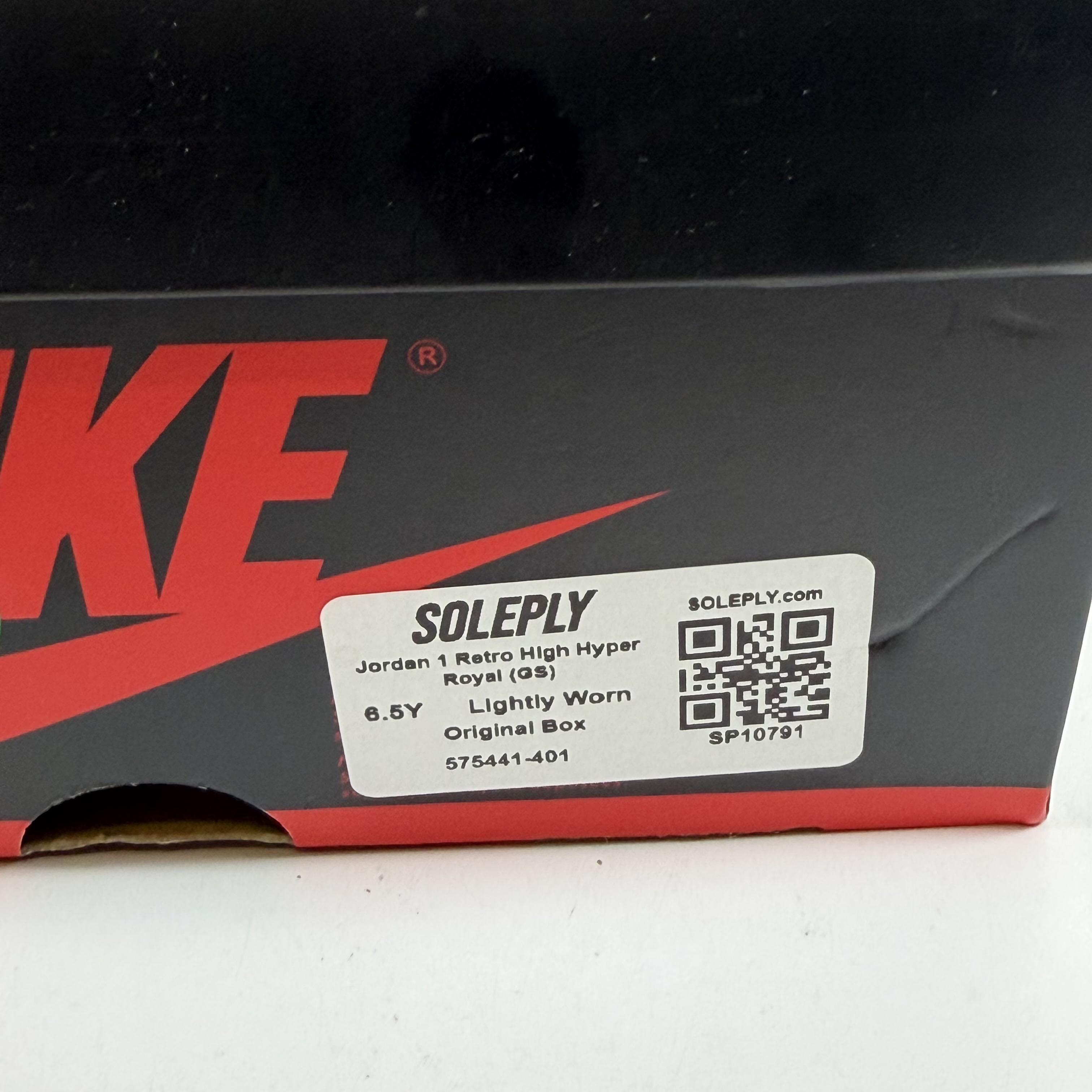 SP10791 Jordan 1 Retro High Hyper Royal (GS)