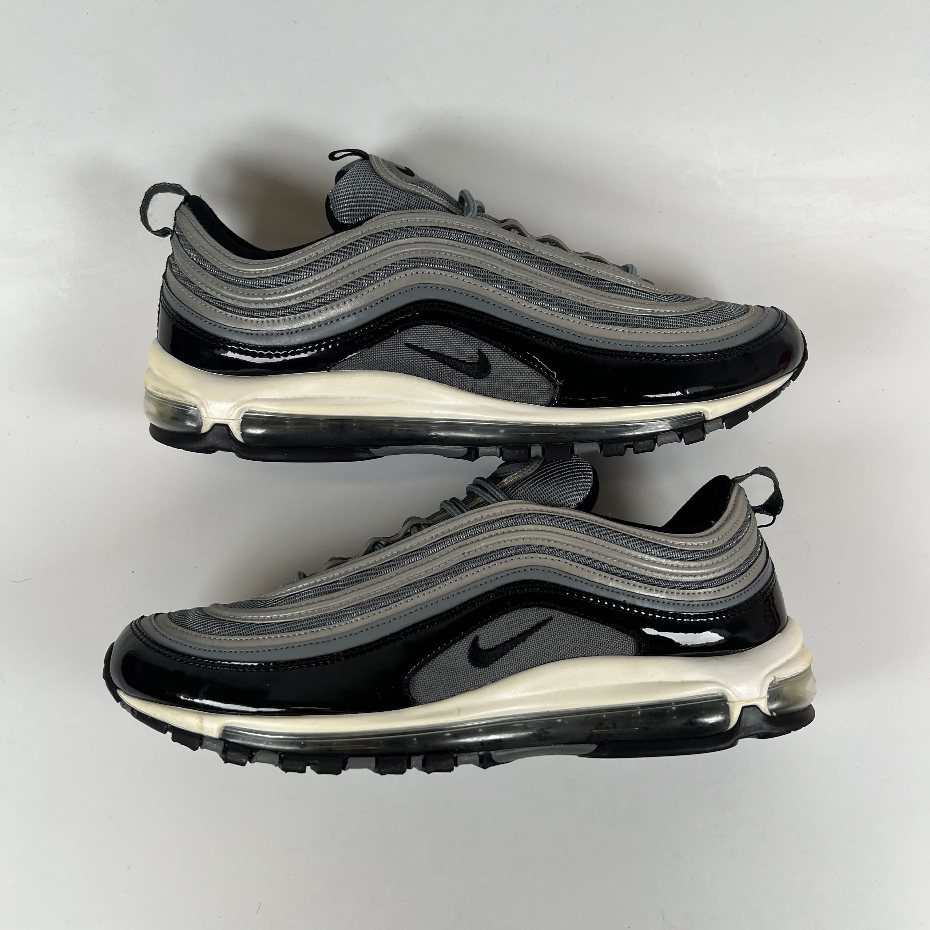 SP9476 Nike Air Max 97 Cool Grey Black Patent