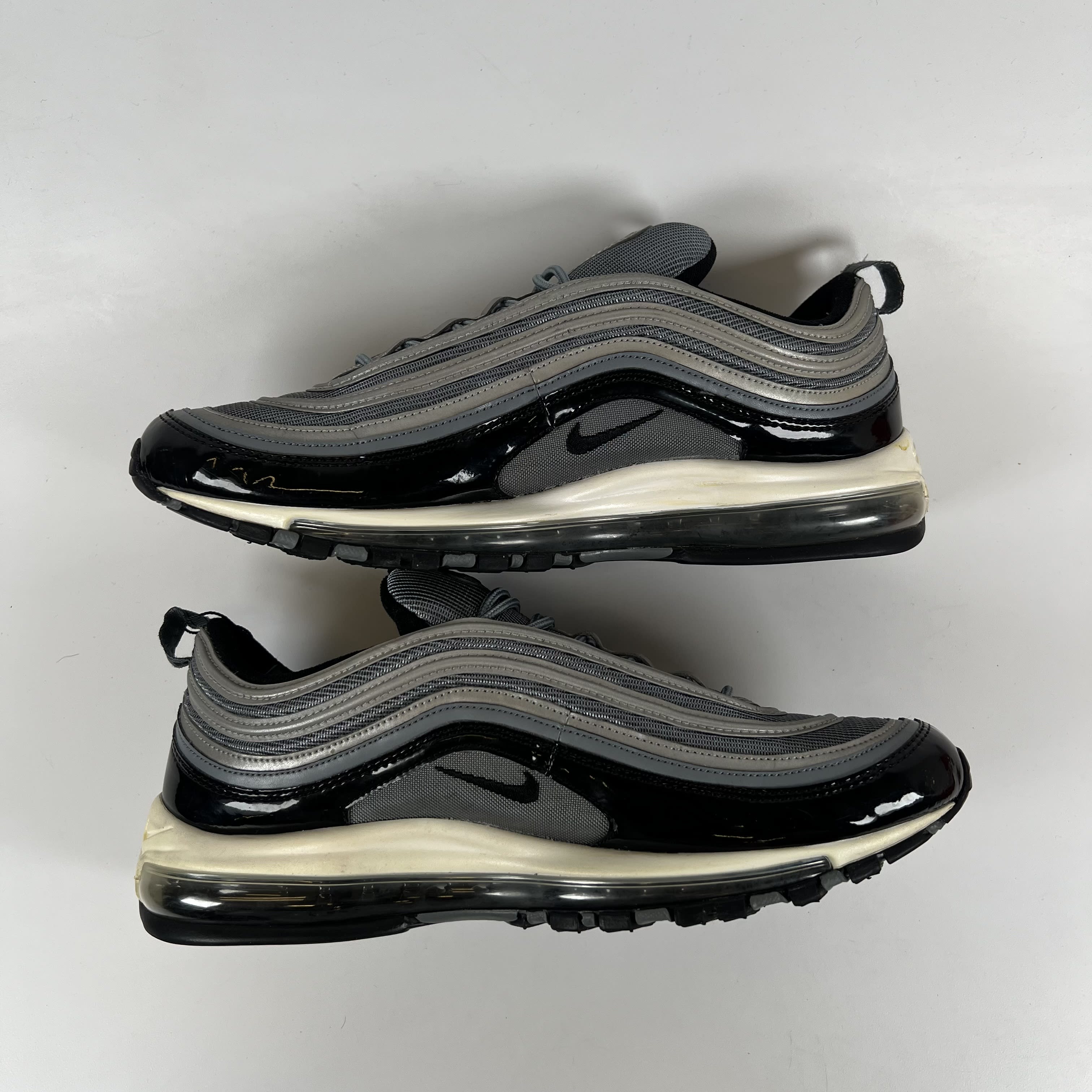 SP9476 Nike Air Max 97 Cool Grey Black Patent