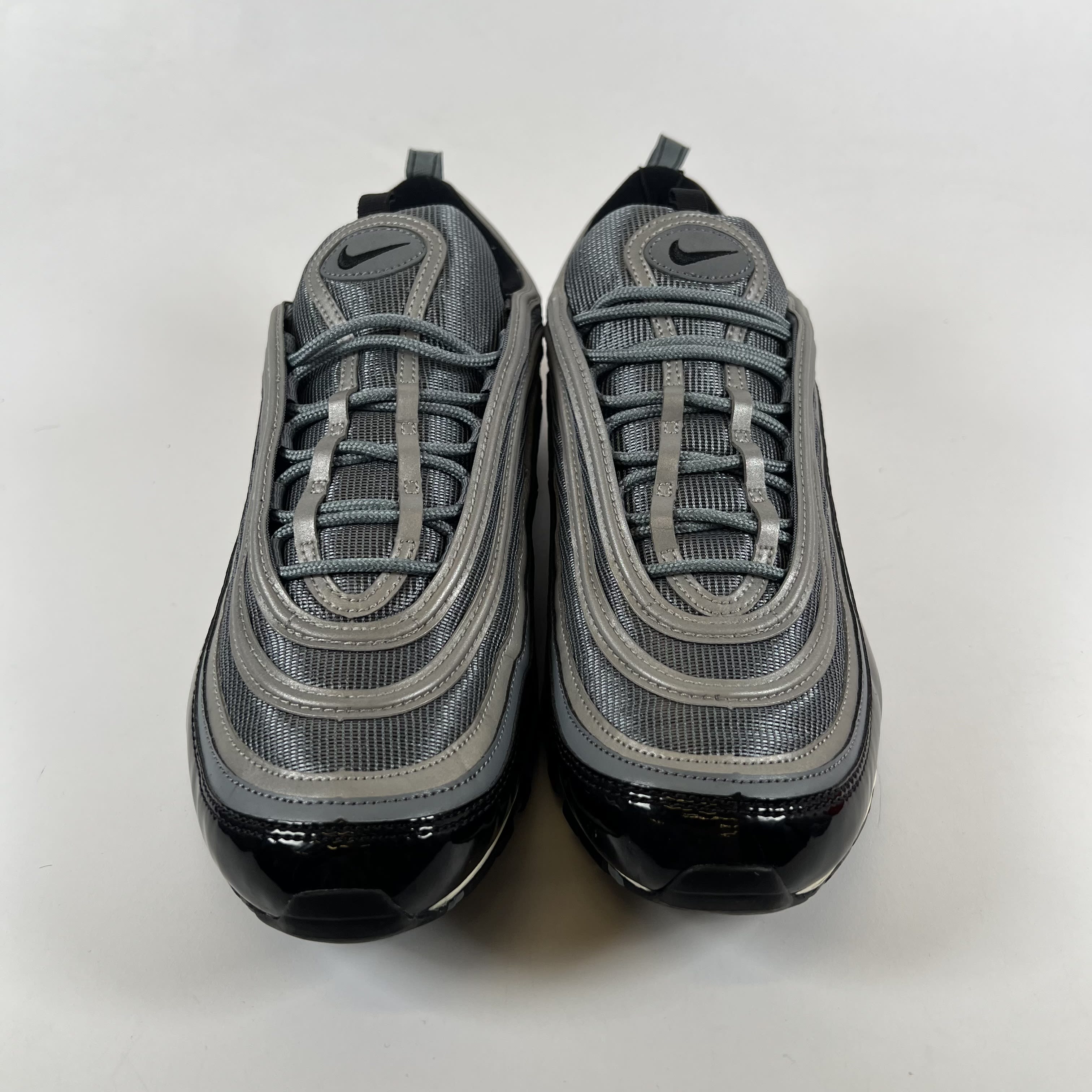 SP9476 Nike Air Max 97 Cool Grey Black Patent