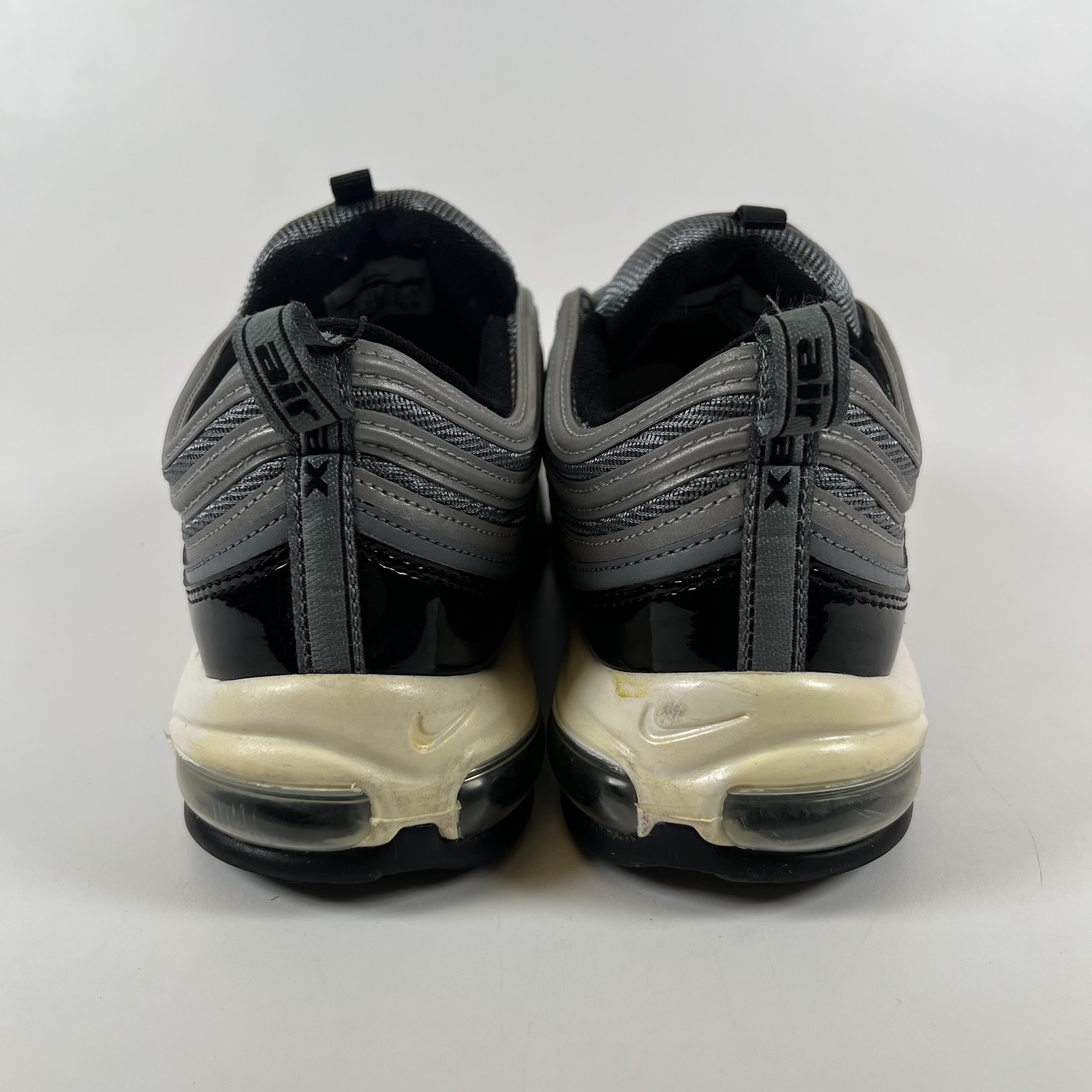 SP9476 Nike Air Max 97 Cool Grey Black Patent