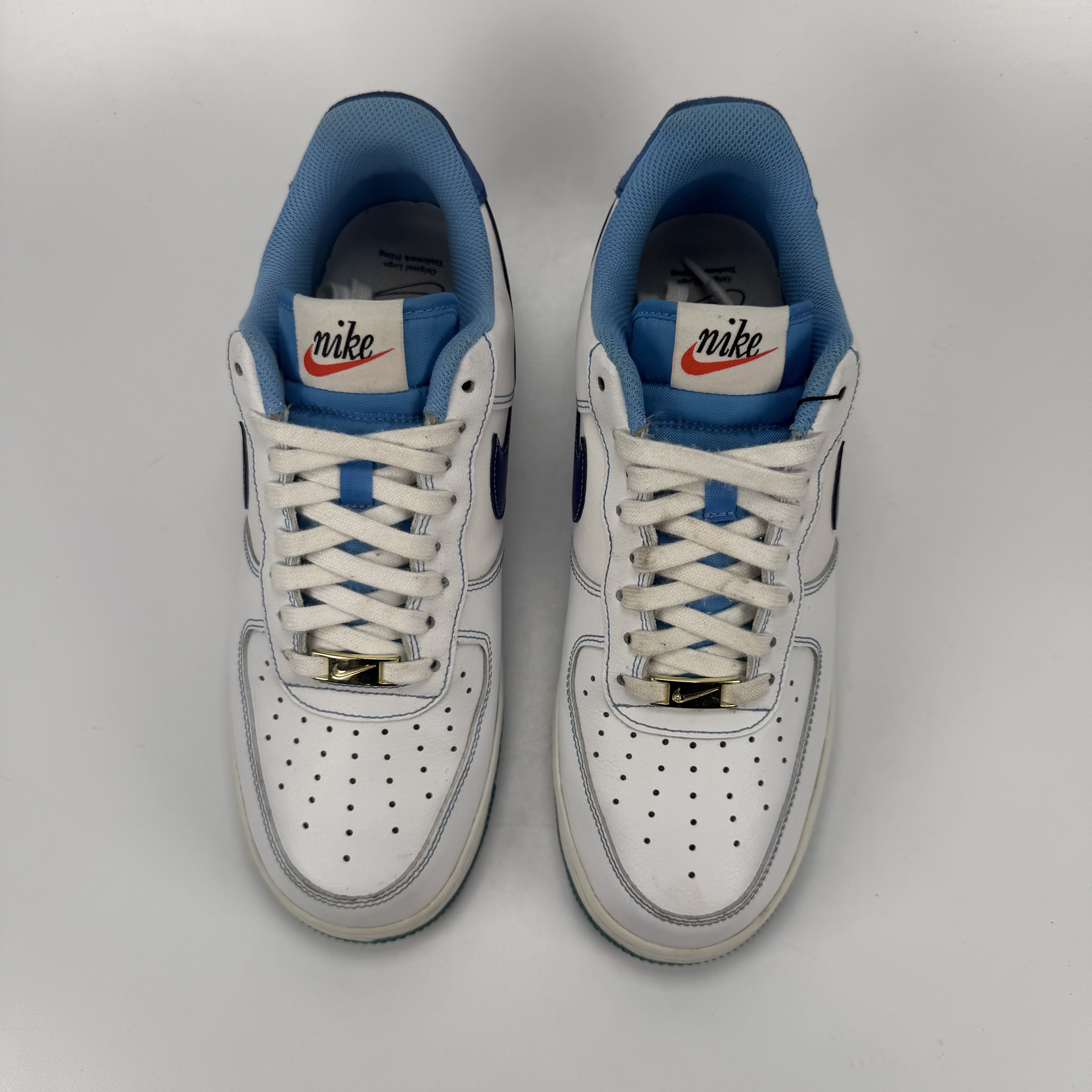 819692 Nike Air Force 1 Low First Use White University Blue