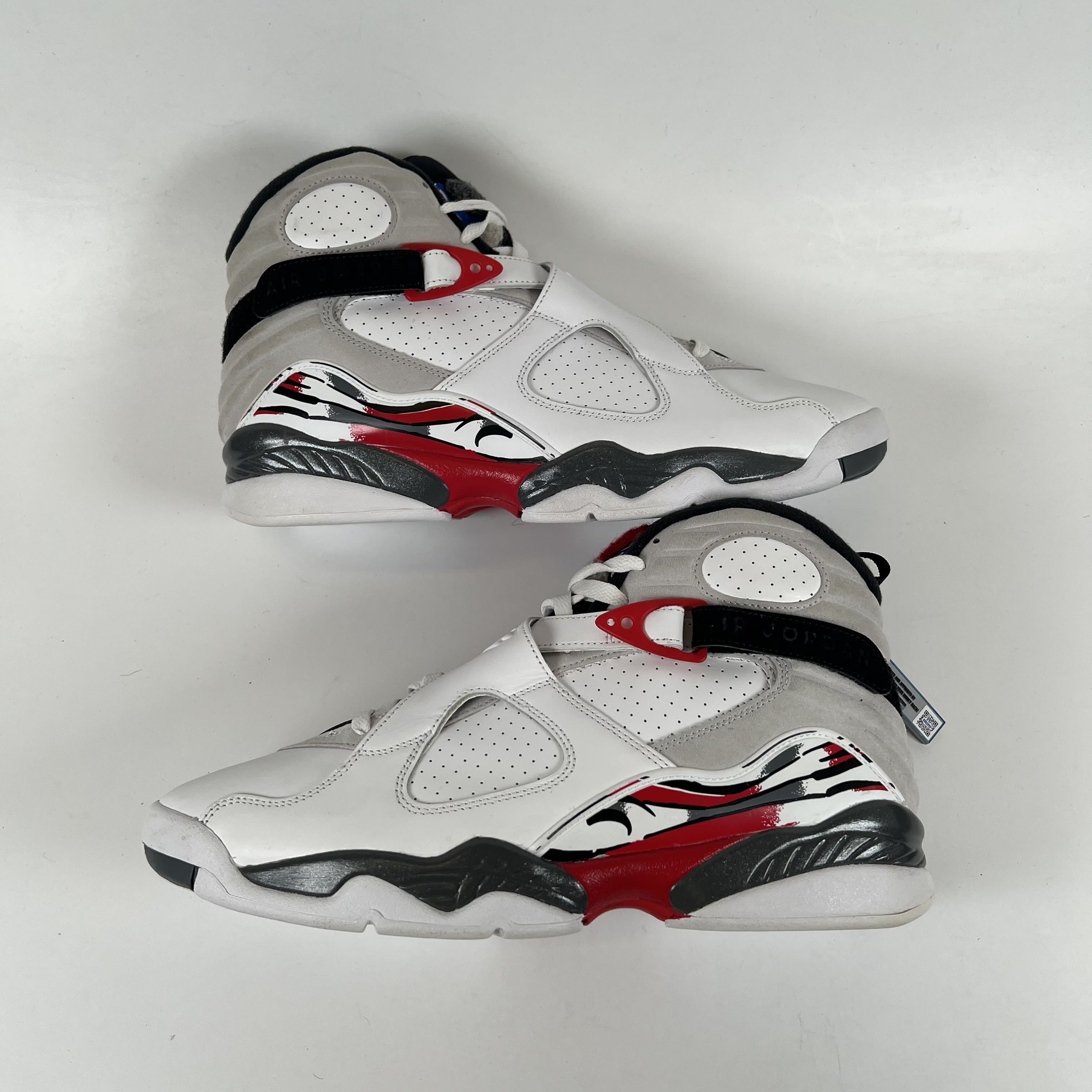 SP9090 Jordan 8 Retro White True Red (2025)
