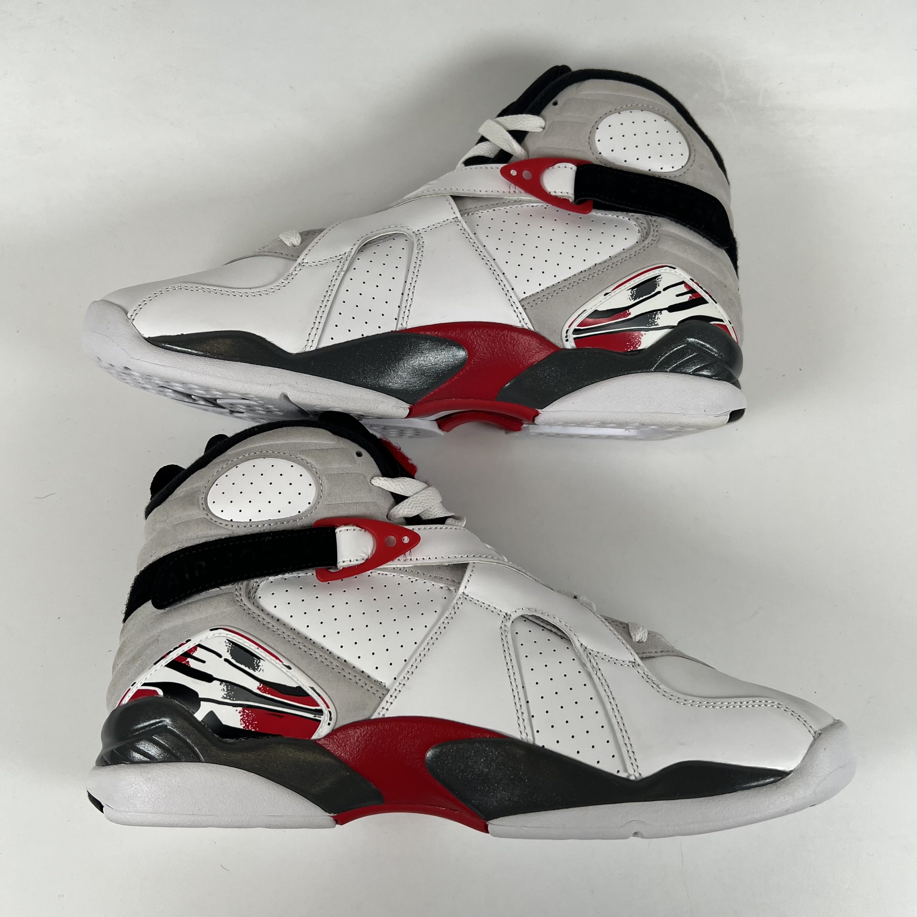 SP9090 Jordan 8 Retro White True Red (2025)