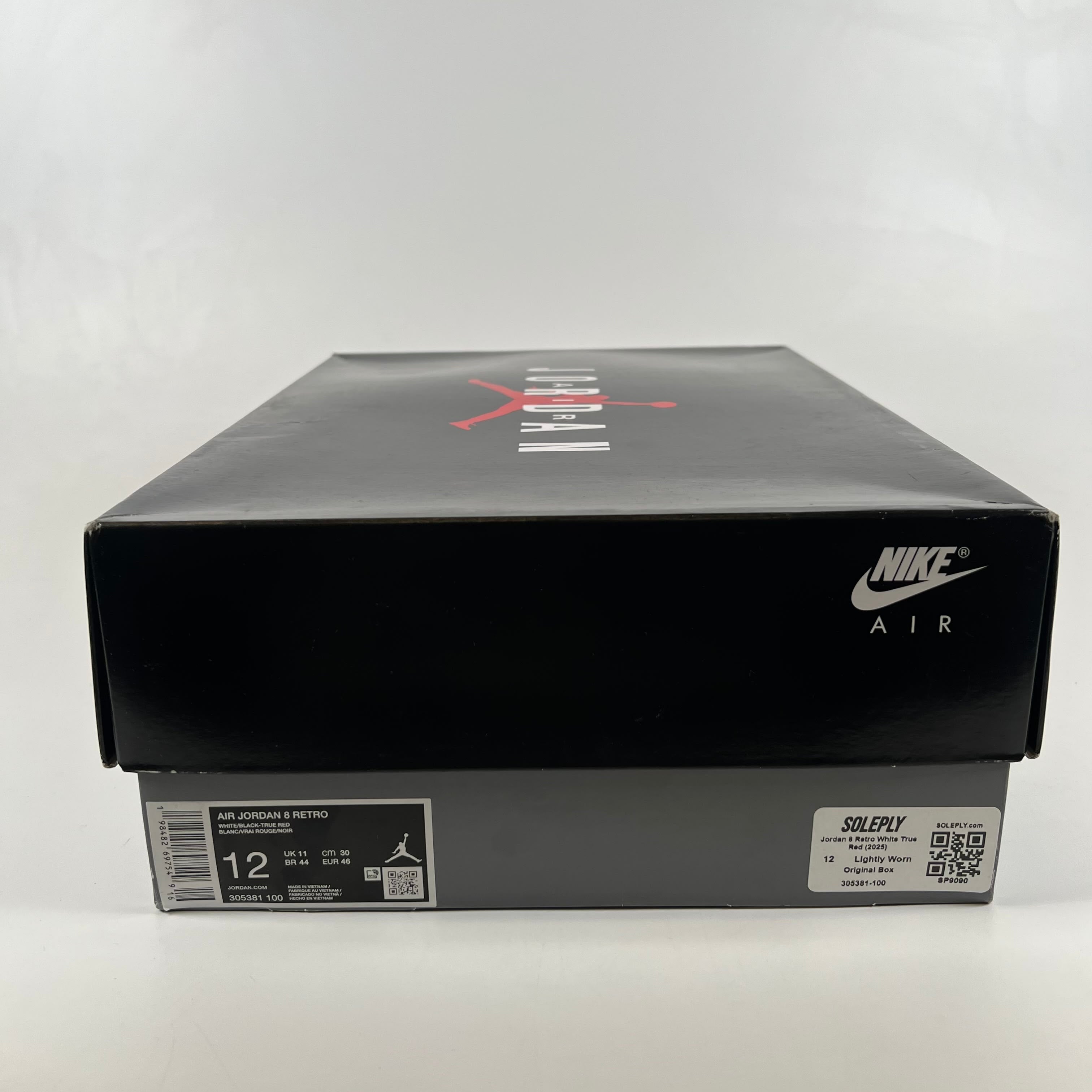SP9090 Jordan 8 Retro White True Red (2025)