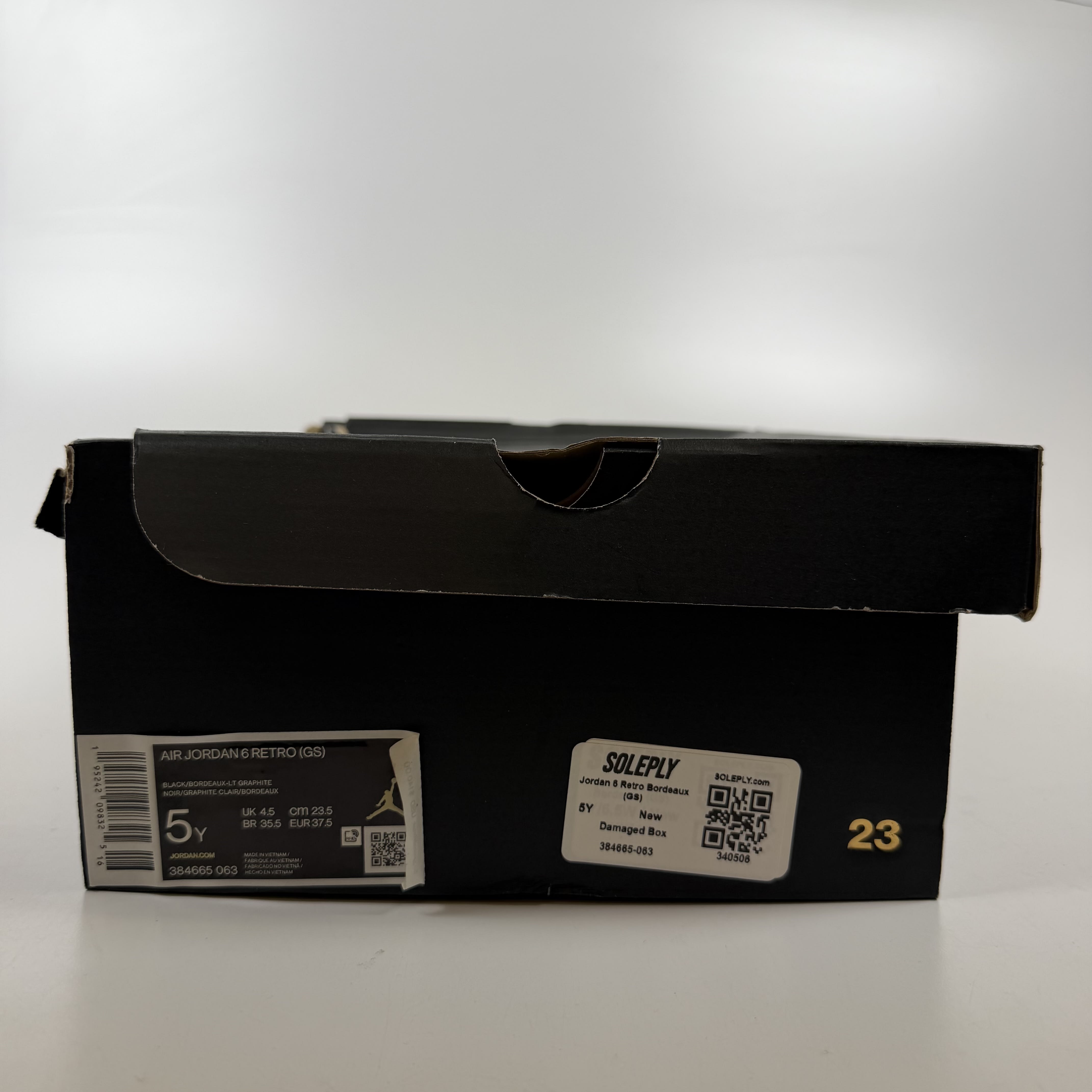 340506 Jordan 6 Retro Bordeaux (GS)