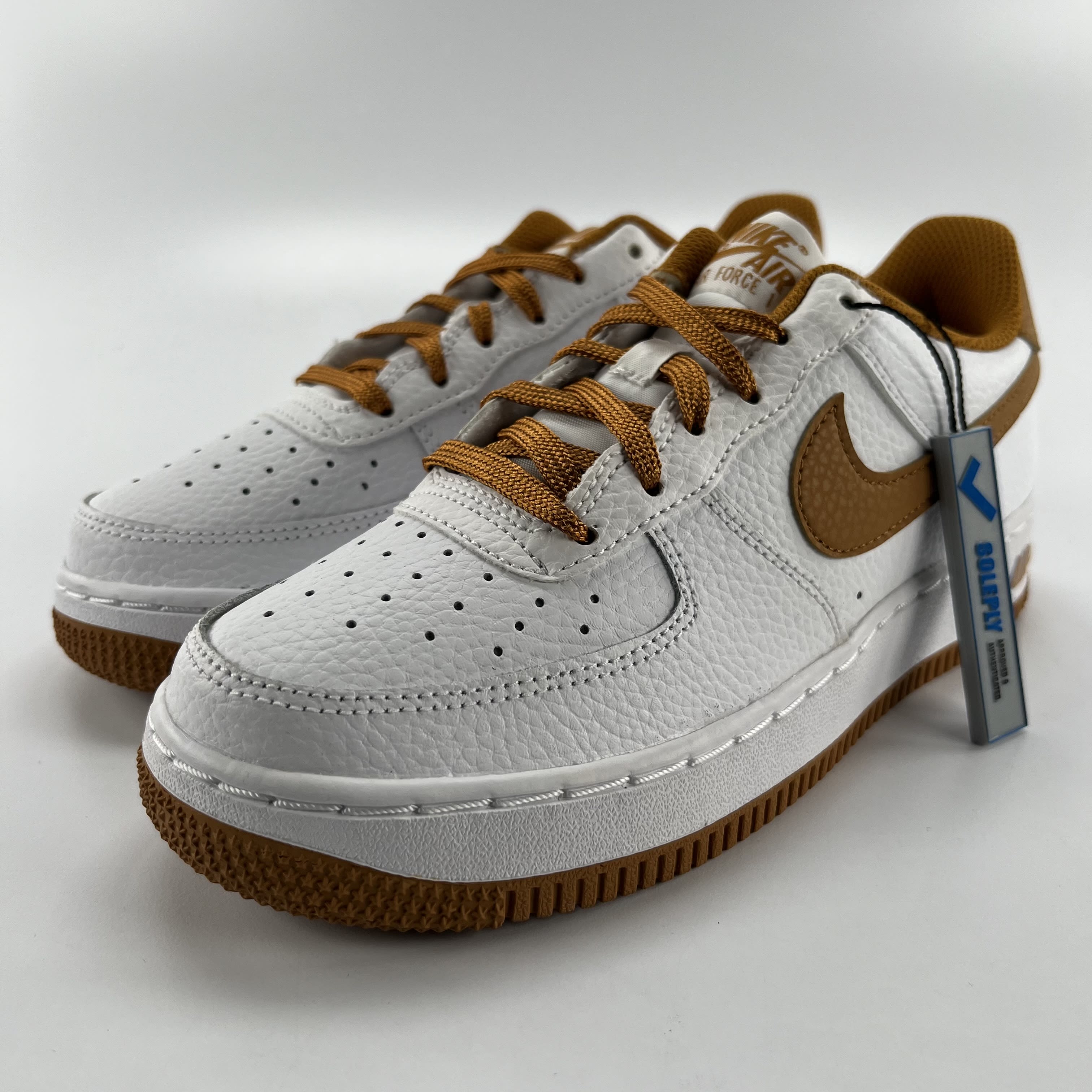 331419 Air Force 1 GS 'White Desert Ochre'