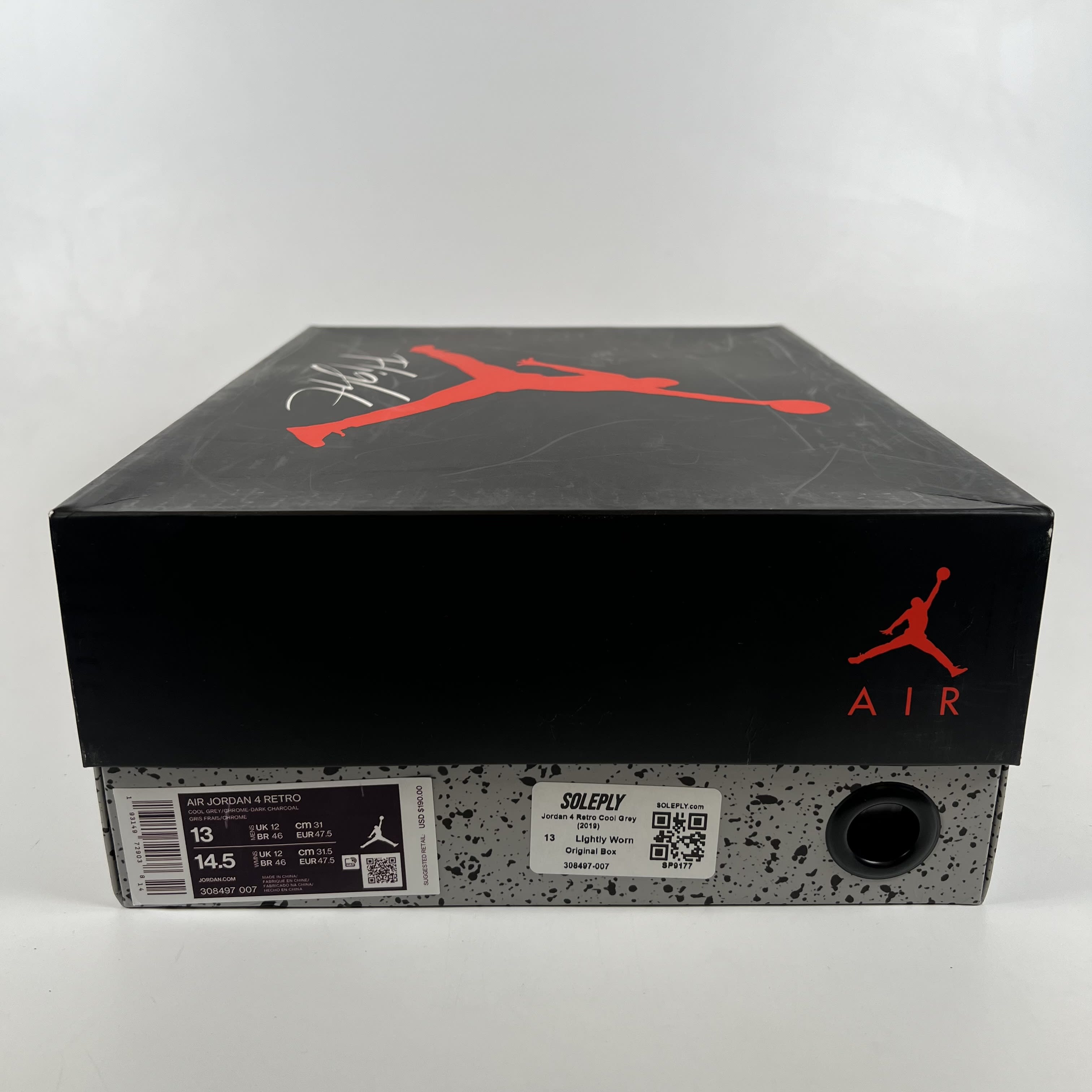 SP9177 Jordan 4 Retro Cool Grey (2019)