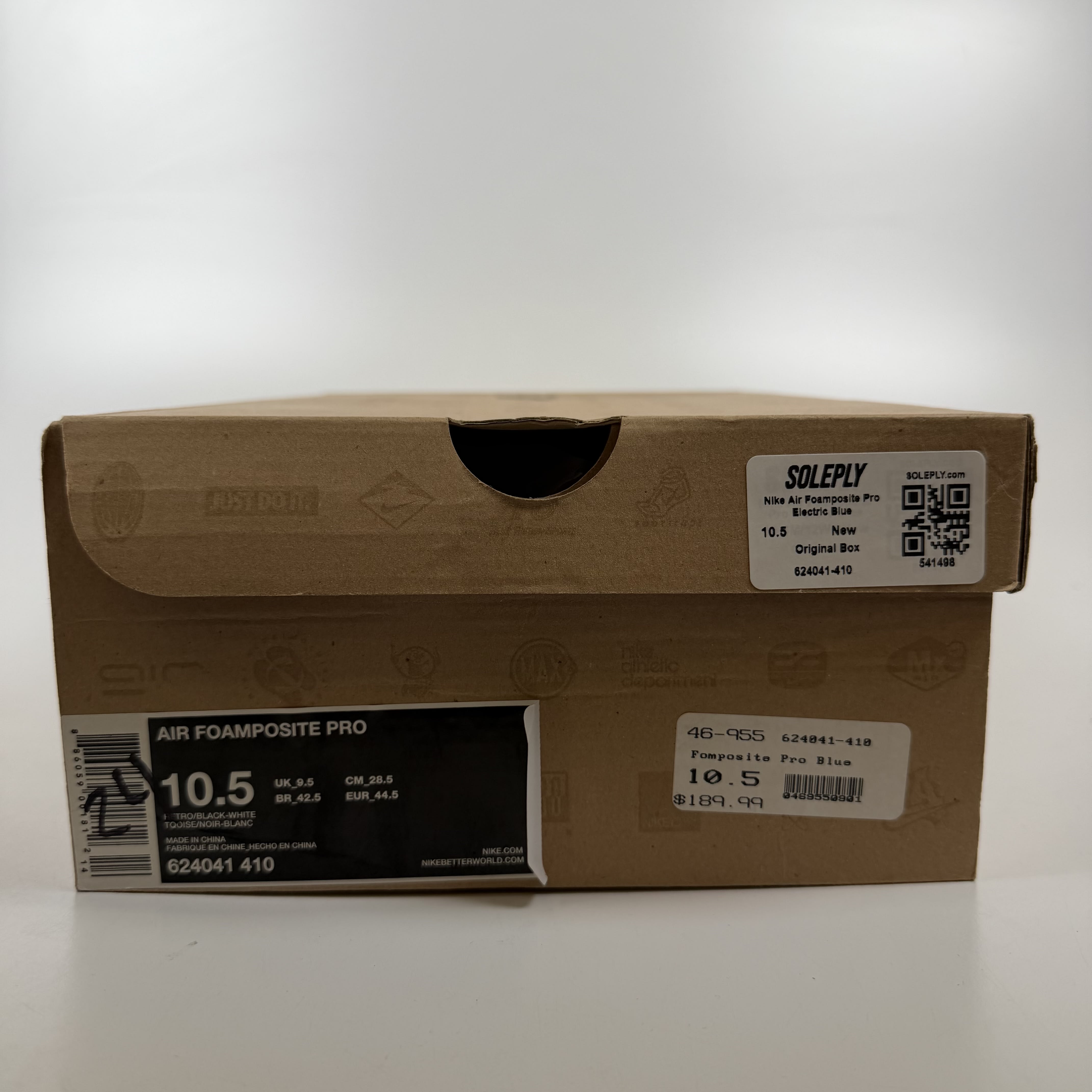 541498 Nike Air Foamposite Pro Electric Blue