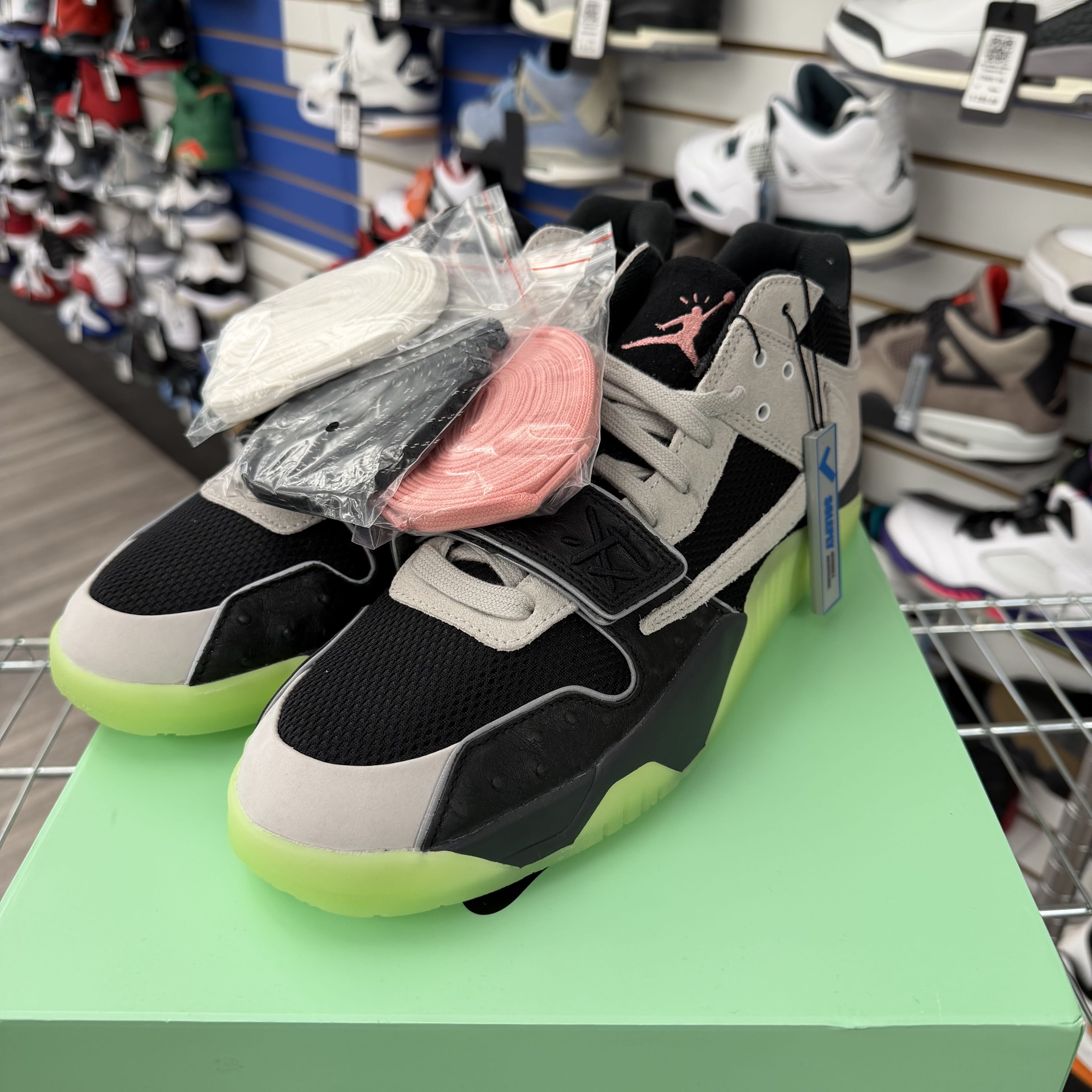 SP5206 Jordan Jumpman Jack TR Travis Scott x Chase B Black Night Silver