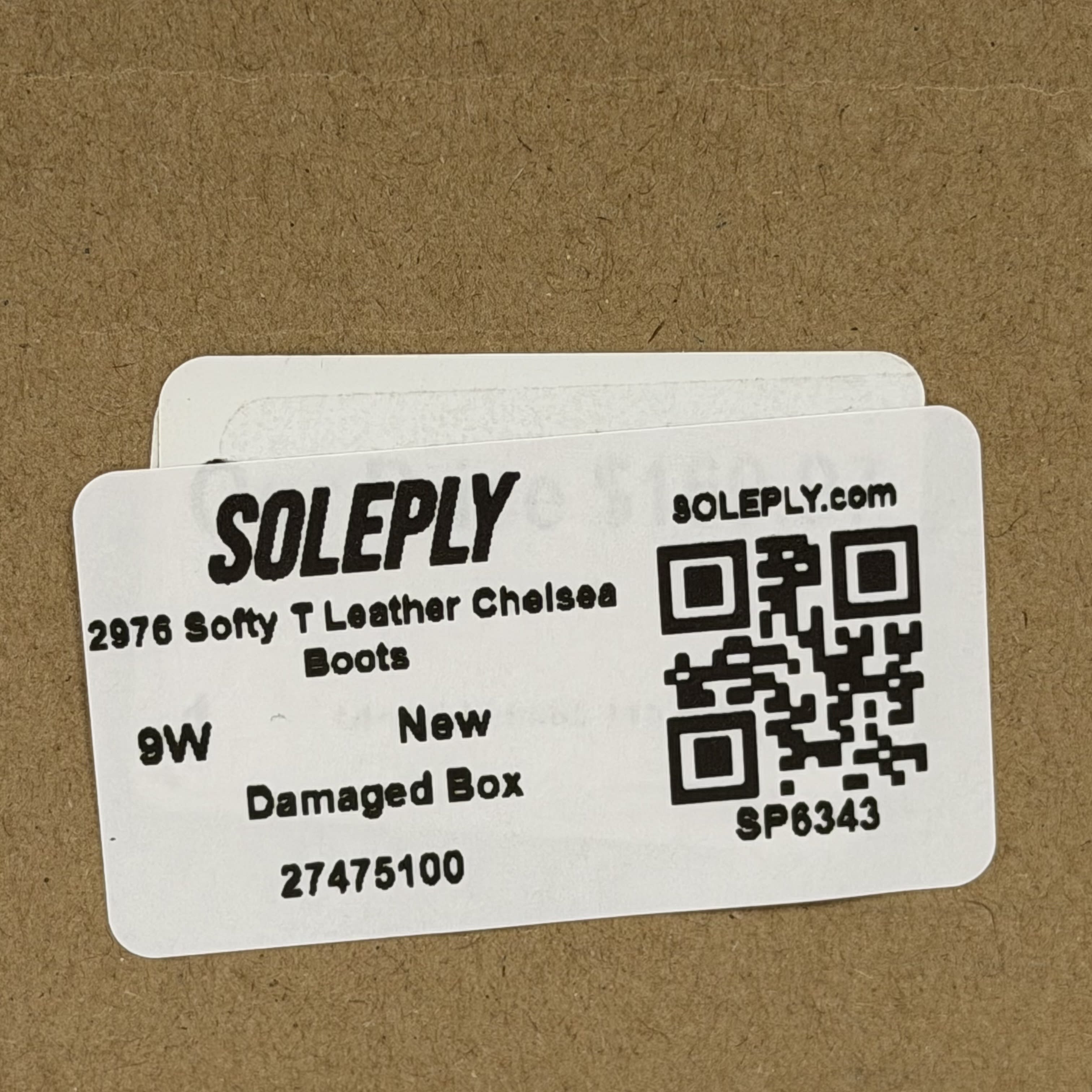 SP6343 2976 Softy T Leather Chelsea Boots