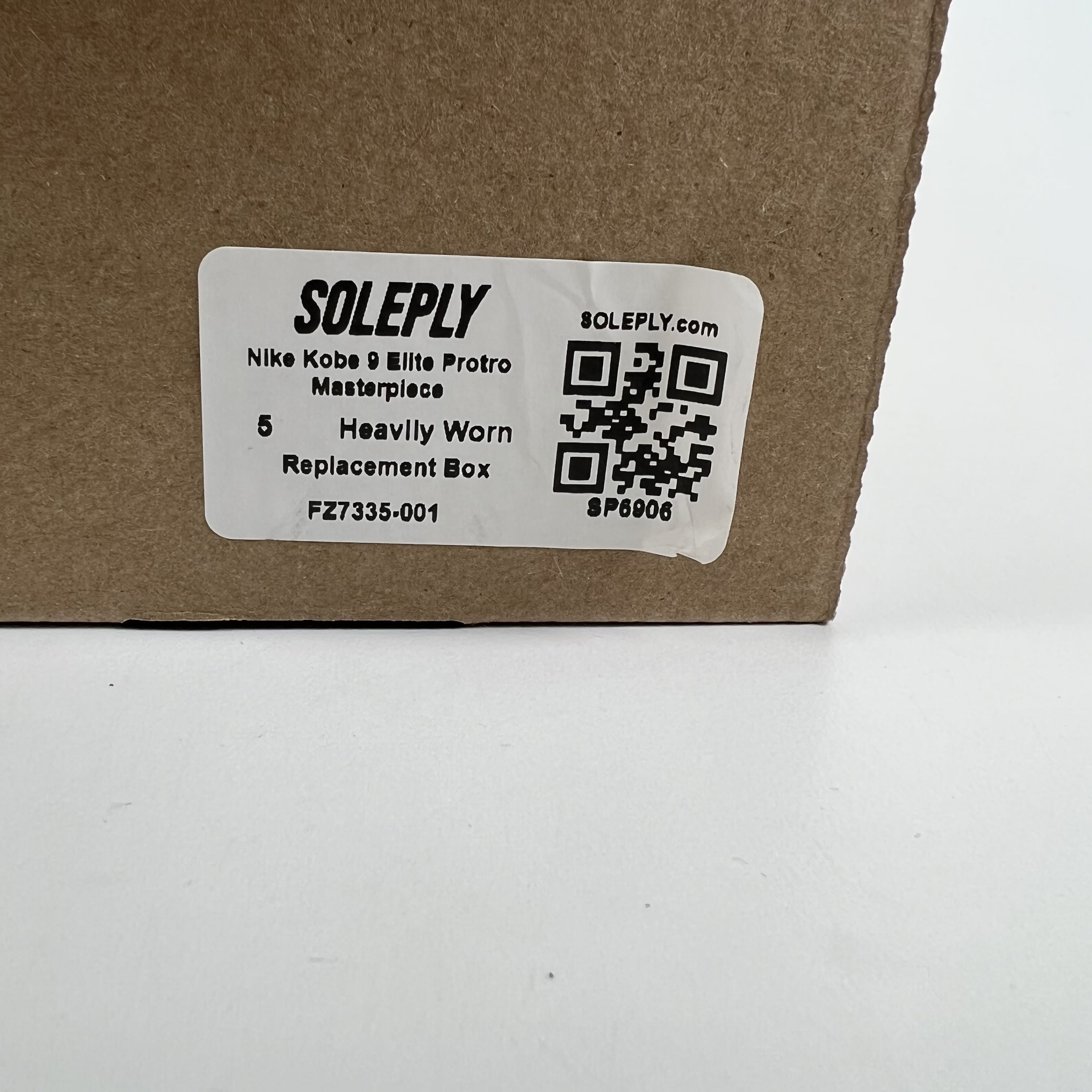 SP6906 Nike Kobe 9 Elite Protro Masterpiece