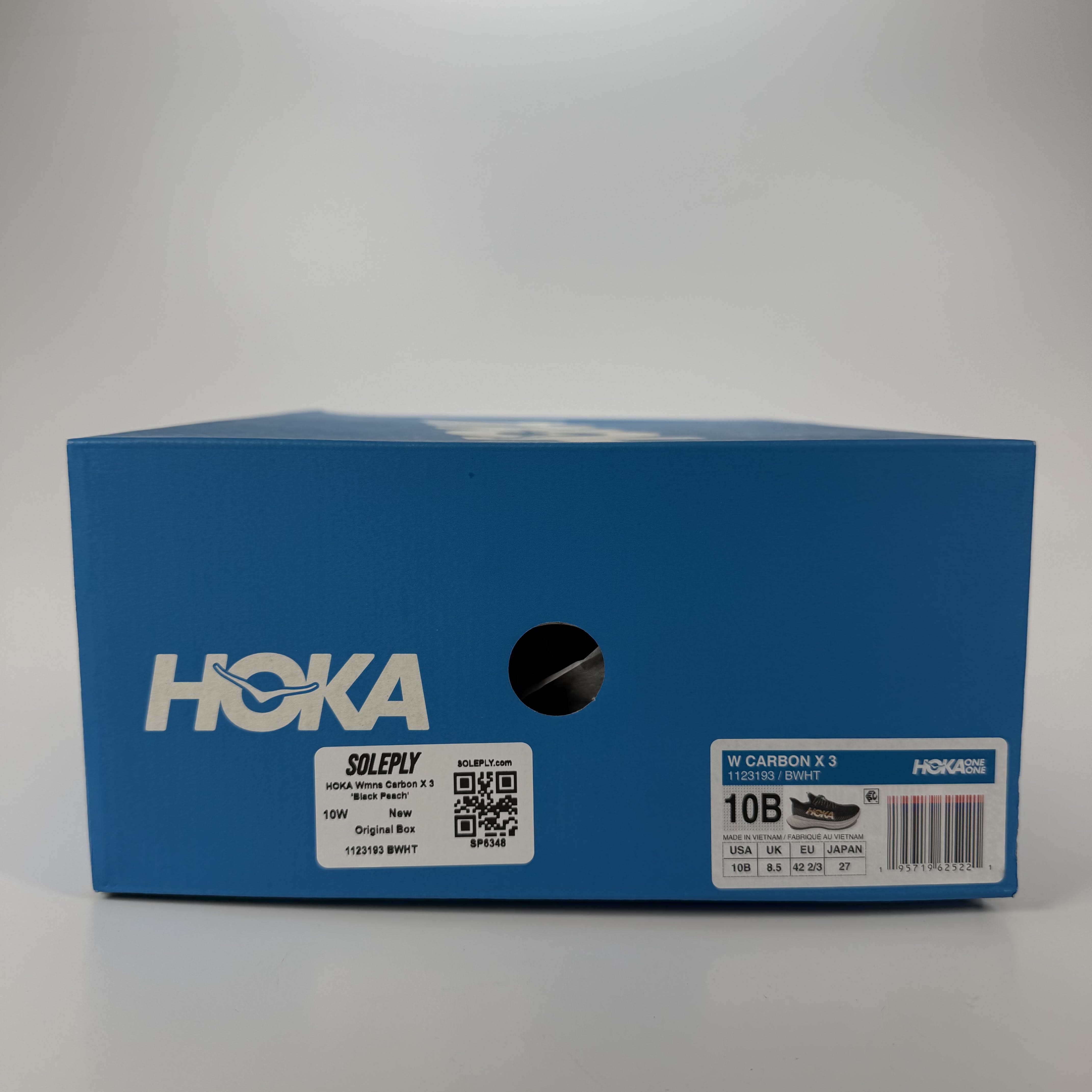 SP6348 HOKA Wmns Carbon X 3 'Black Peach'
