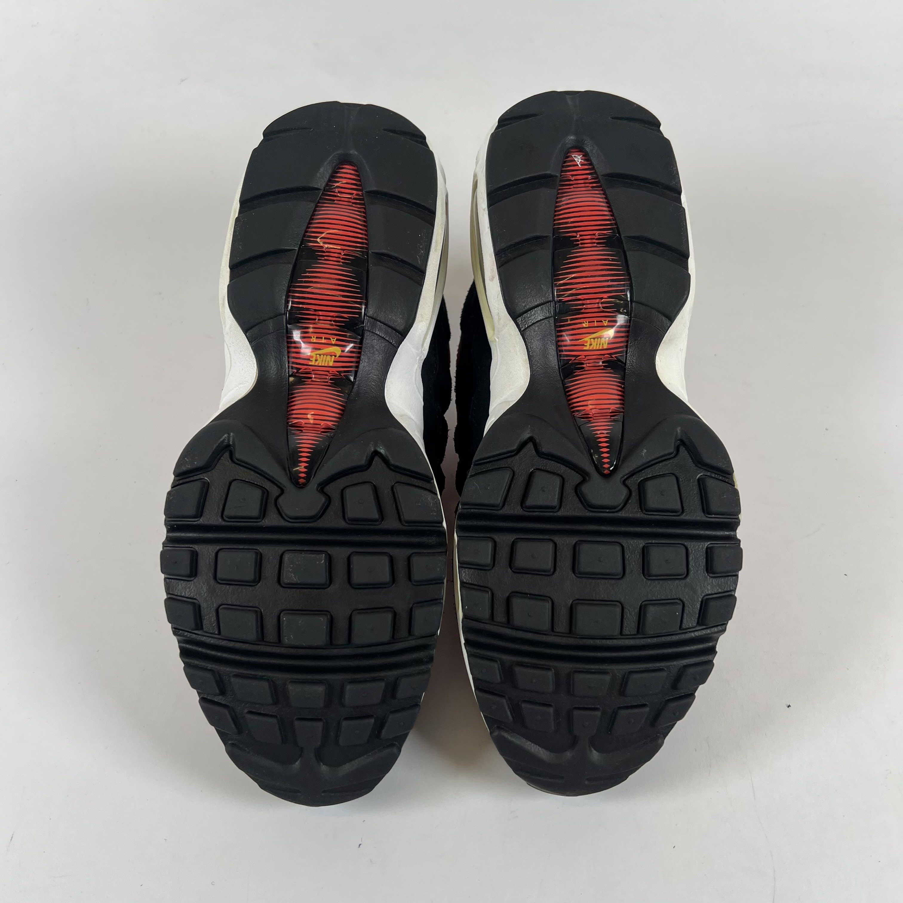 SP7433 Nike Air Max 95 Black Crimson Yellow