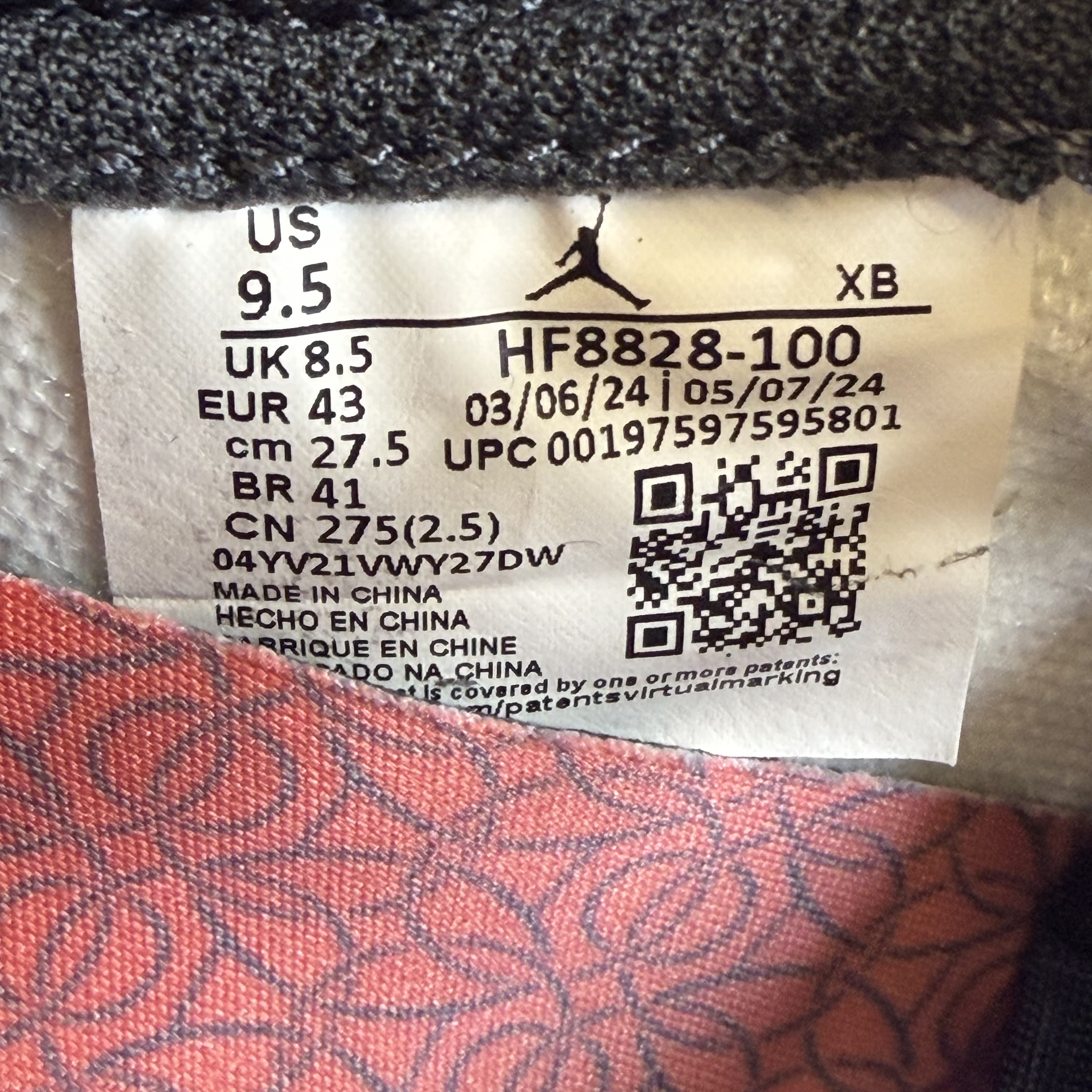 SP9325 Jordan 1 Retro Low OG PSG Paris Saint-Germain