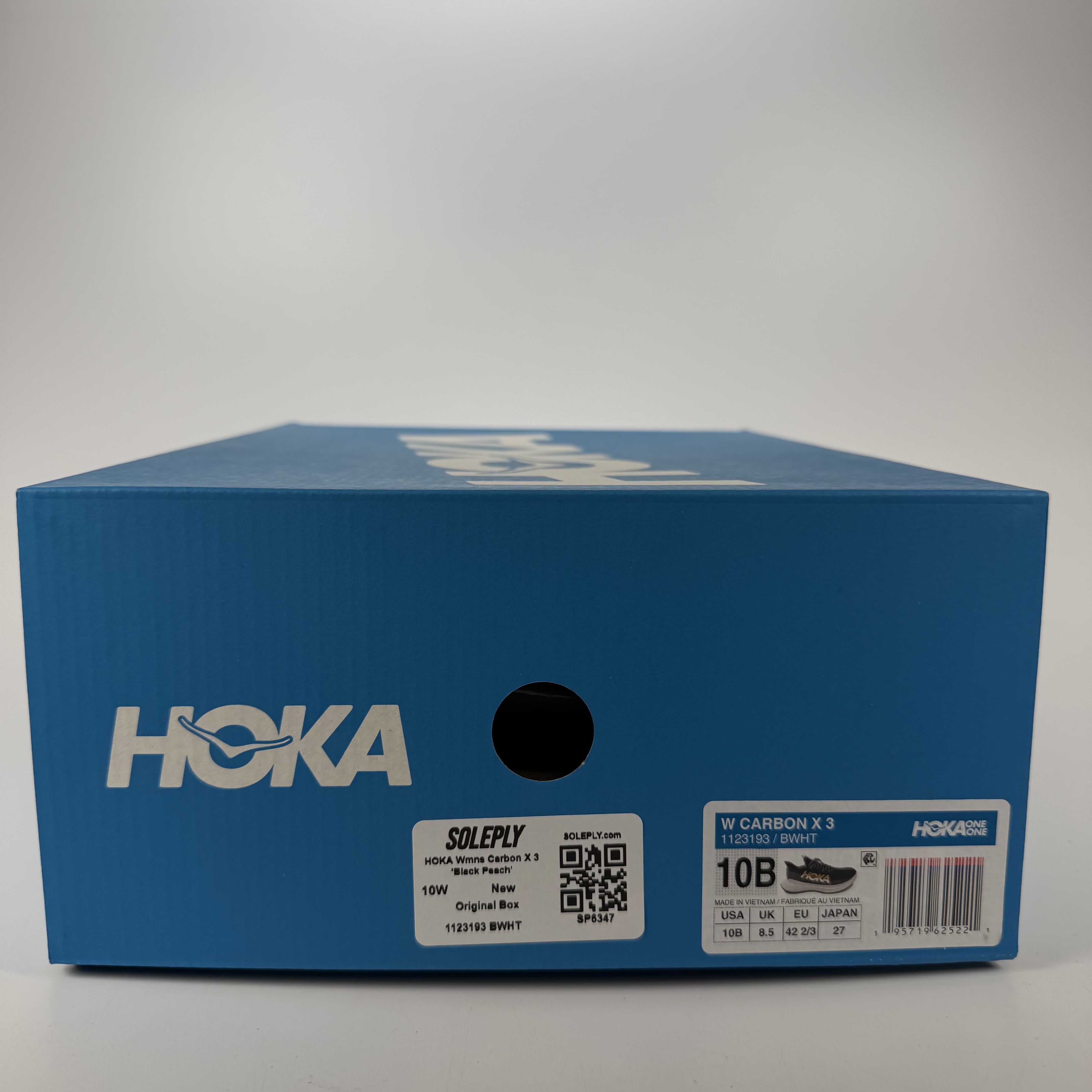 SP6347 HOKA Wmns Carbon X 3 'Black Peach'
