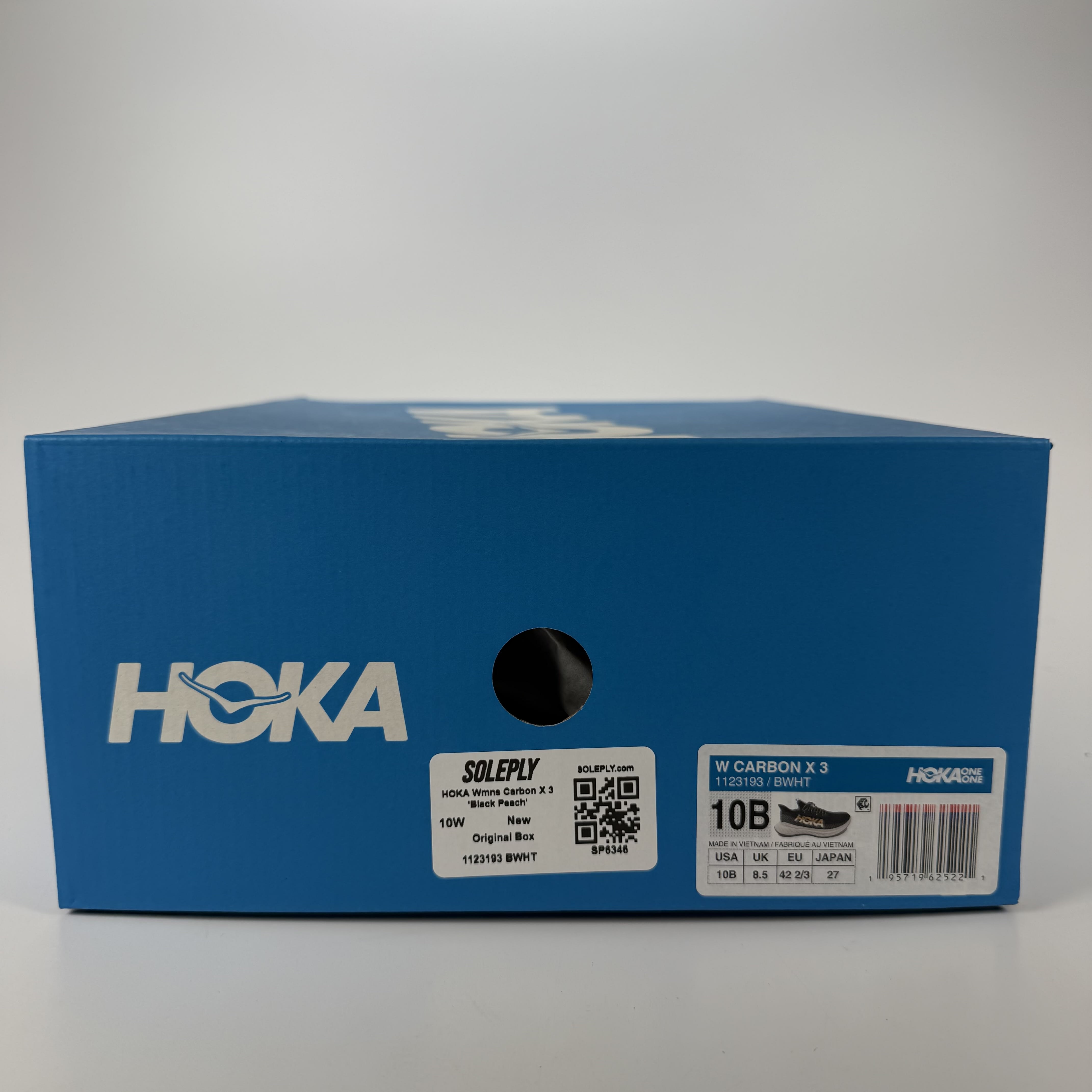 SP6346 HOKA Wmns Carbon X 3 'Black Peach'