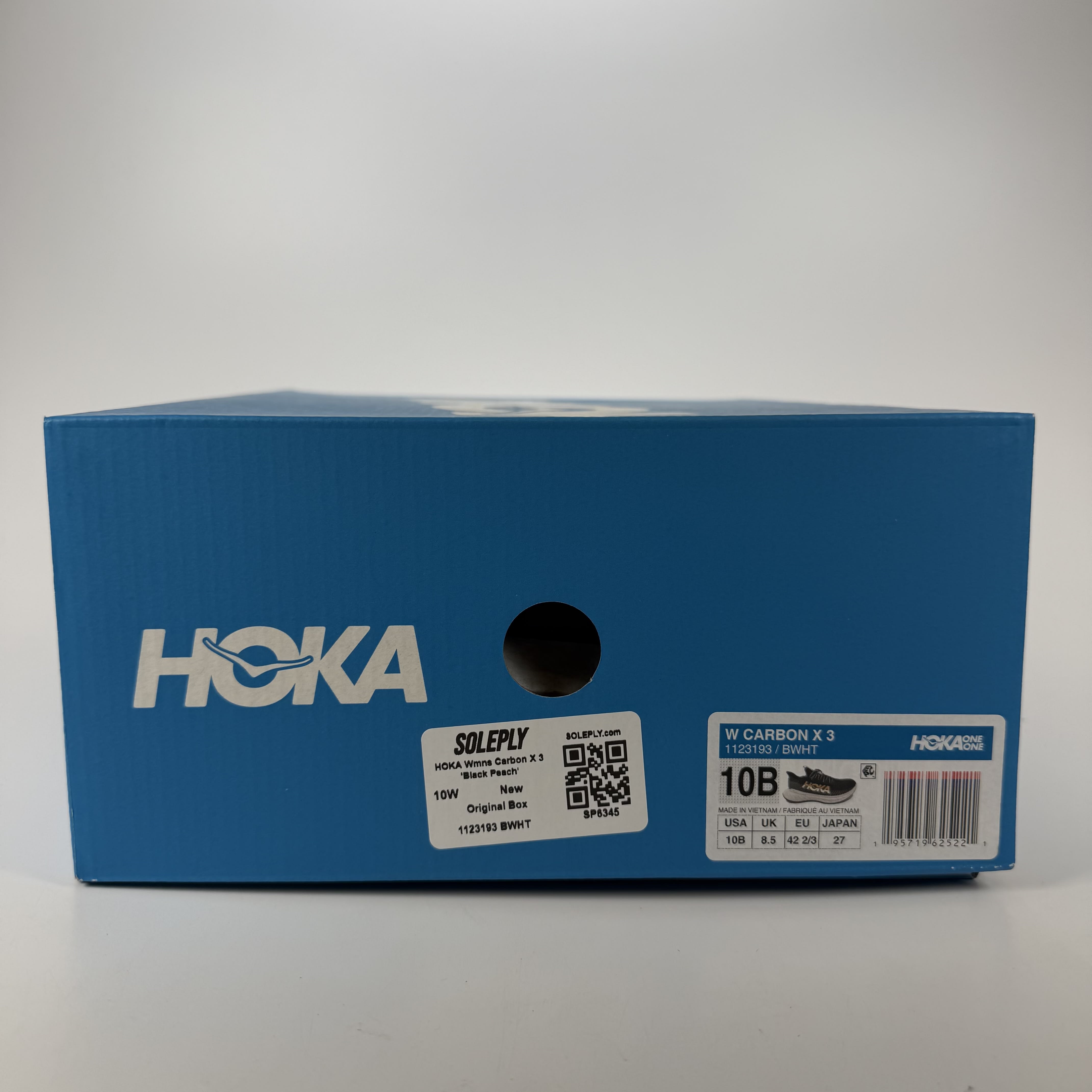 SP6345 HOKA Wmns Carbon X 3 'Black Peach'