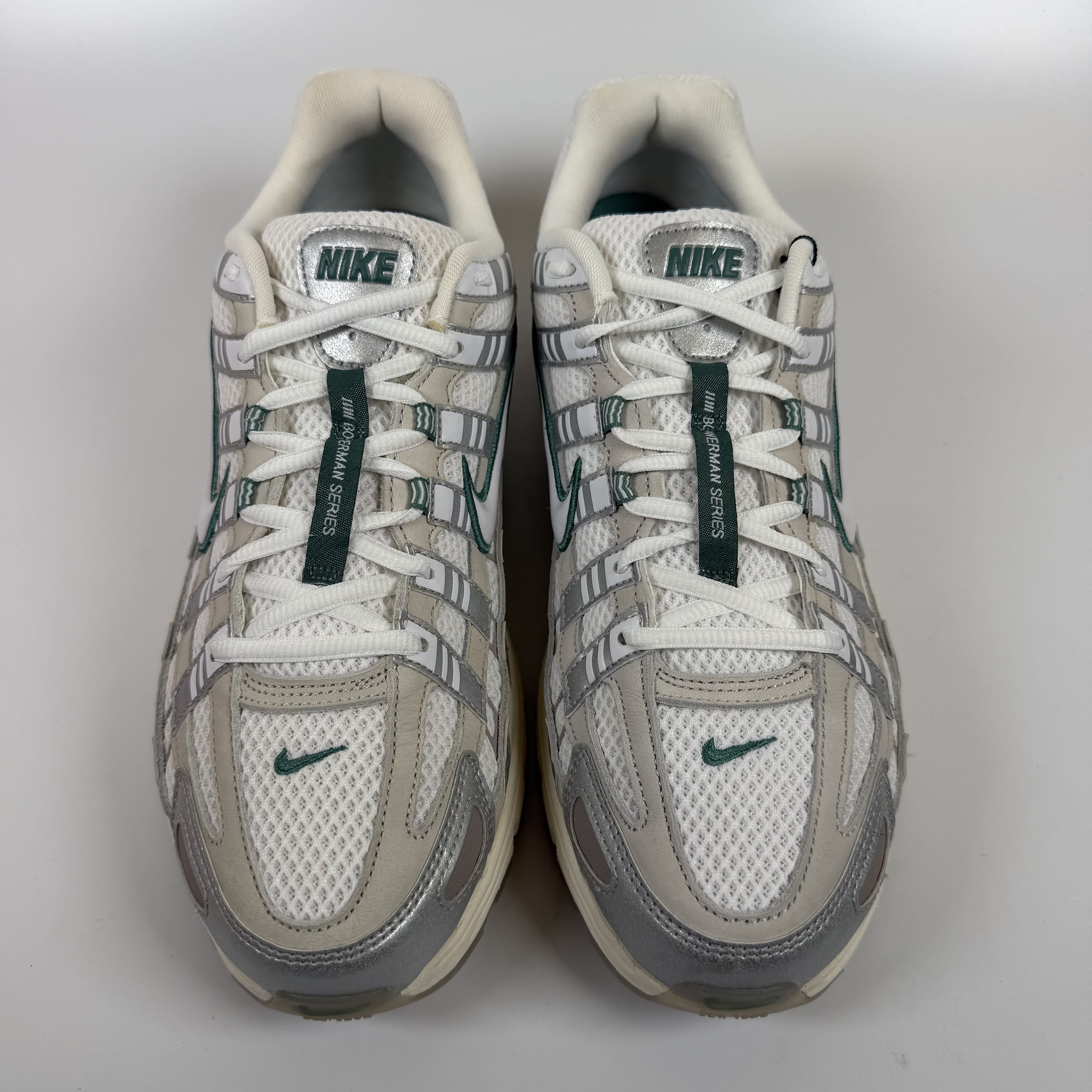 SP7920 Nike P-6000 Premium Light Bone Bicoastal Green