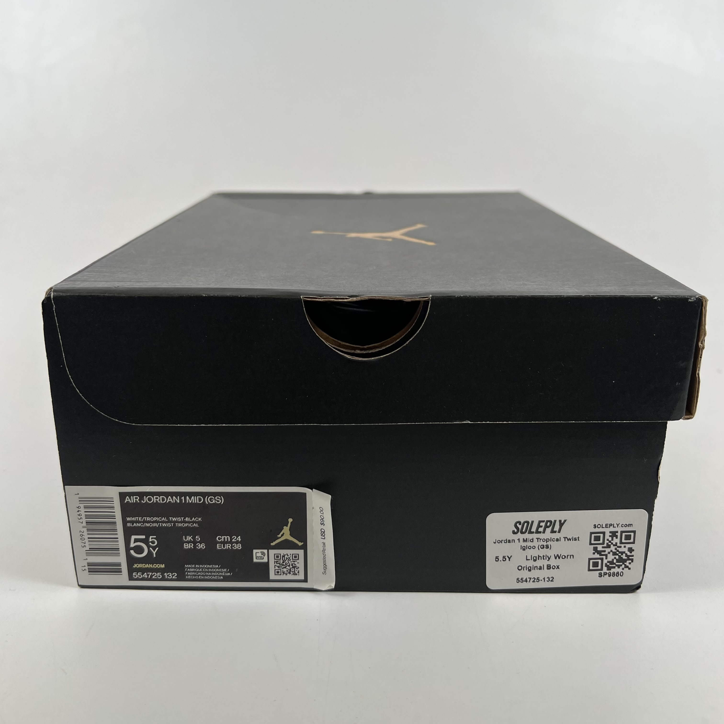 SP9860 Jordan 1 Mid Tropical Twist Igloo (GS)