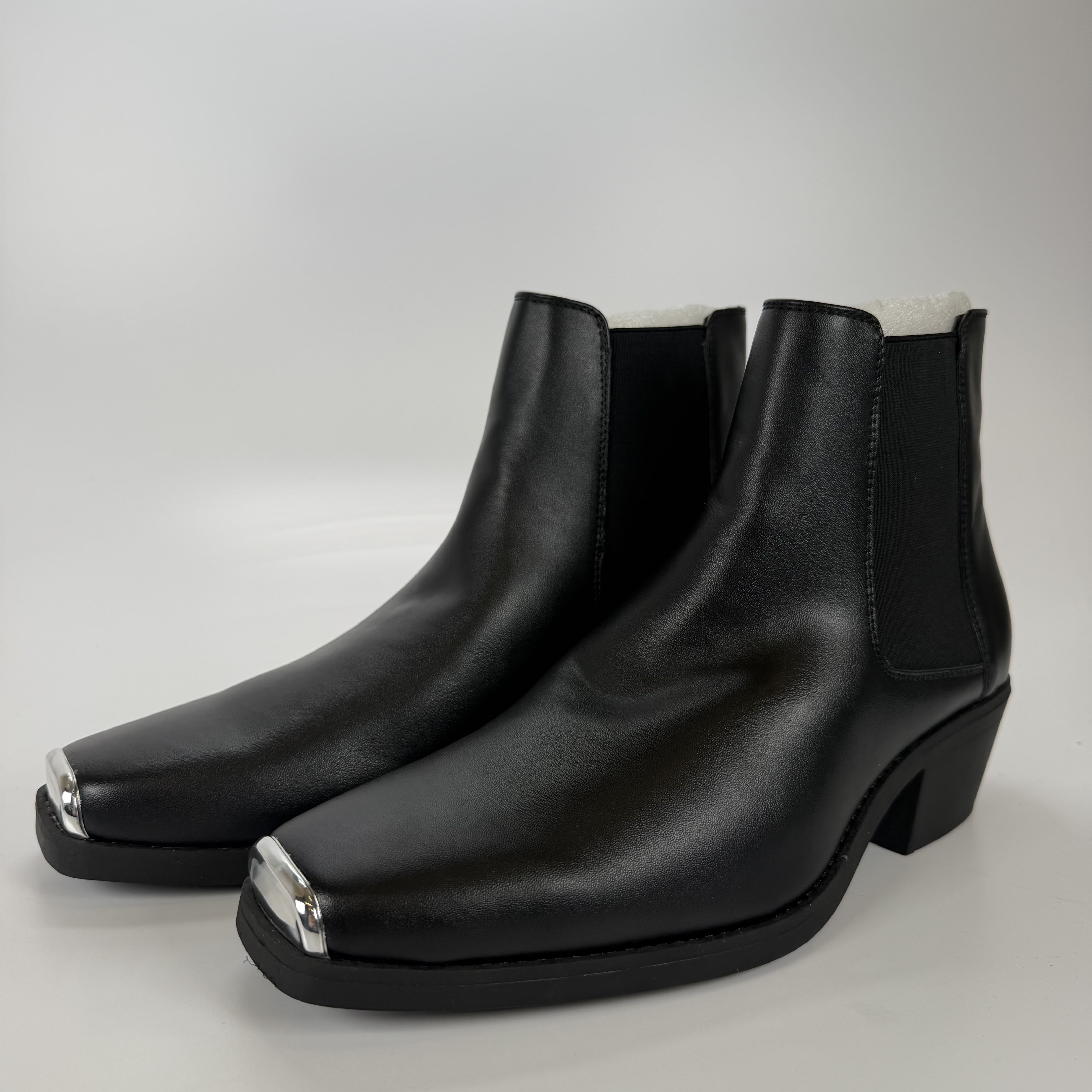 SP6358 Asos Cuban Heel Western Chelsea Boot